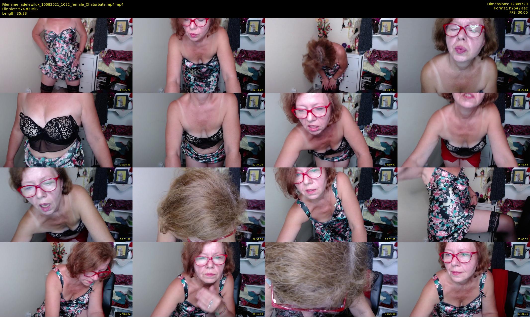 adelewildx — 36 minute Chaturbate female cam show recording, 720p, Aug 10, 2021