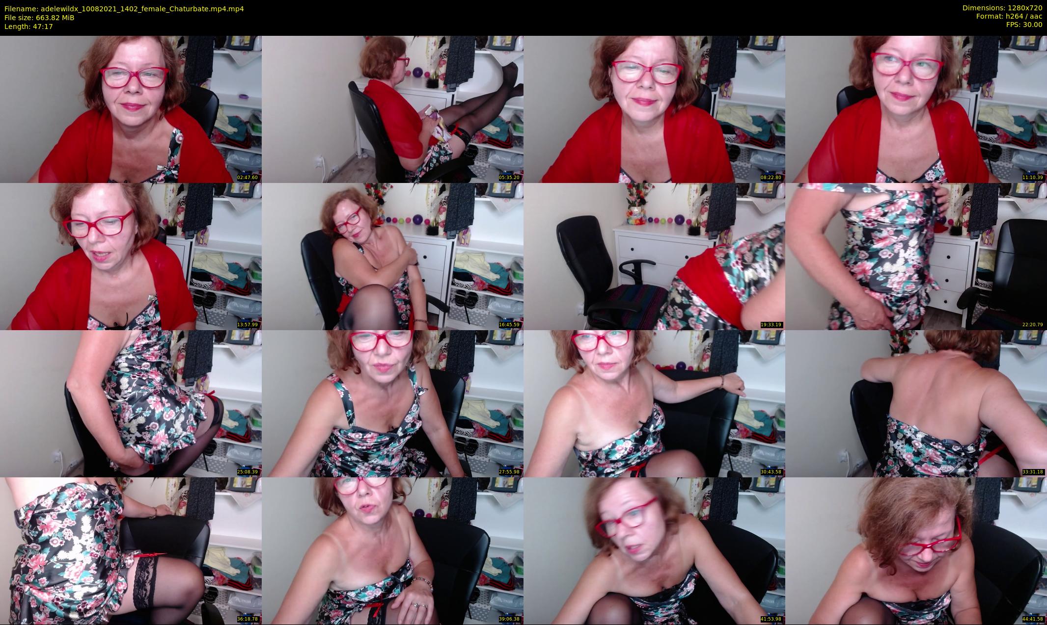adelewildx — 48 minute Chaturbate female cam show recording, 720p, Aug 10, 2021