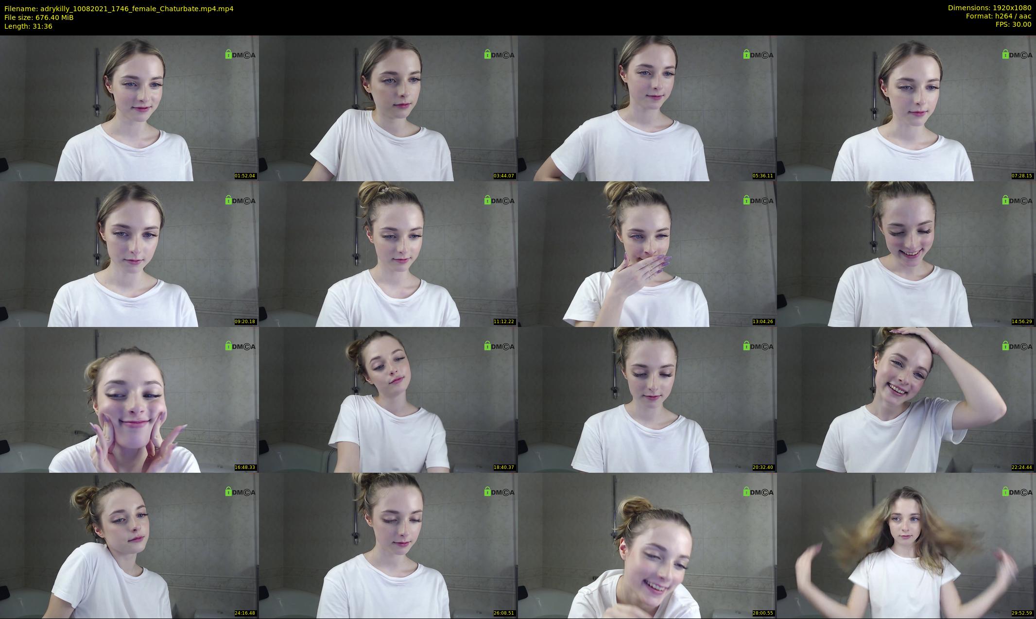 adrykilly — 32 minute Chaturbate female cam show recording, 1080p, Aug 10, 2021