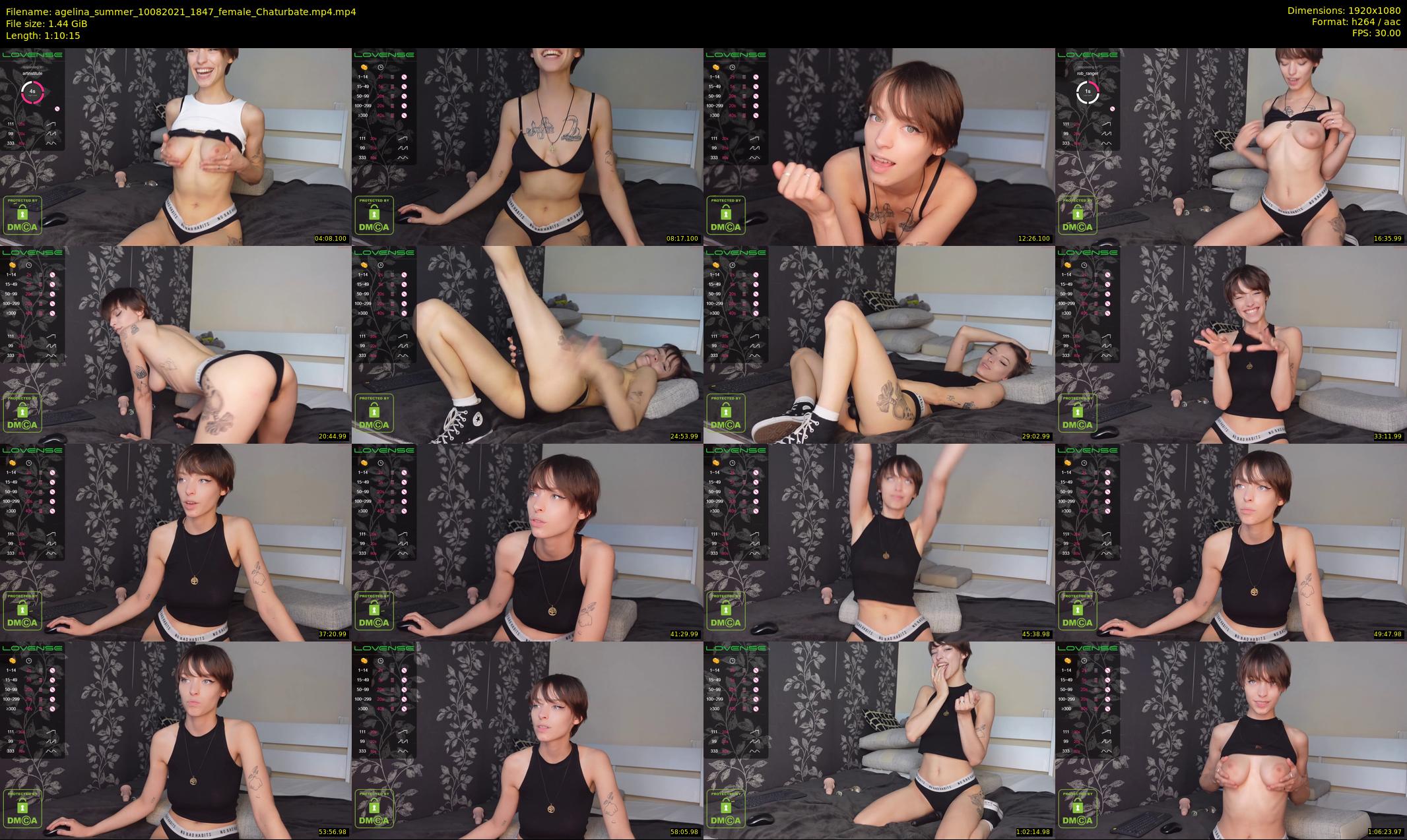 agelina_summer — 71 minute Chaturbate female cam show recording, 1080p, Aug 10, 2021