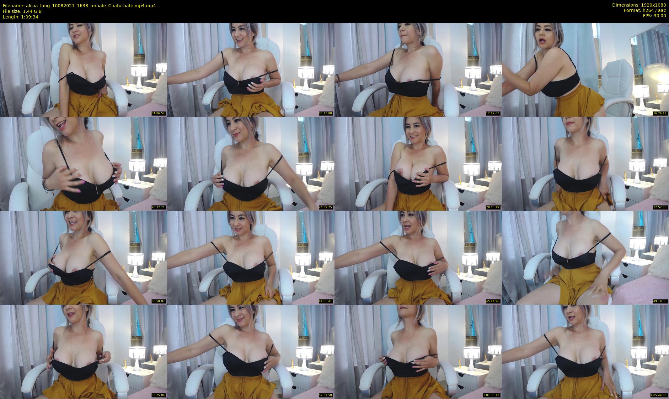alicia_lang — 70 minute Chaturbate female cam show recording, 1080p, Aug 10, 2021