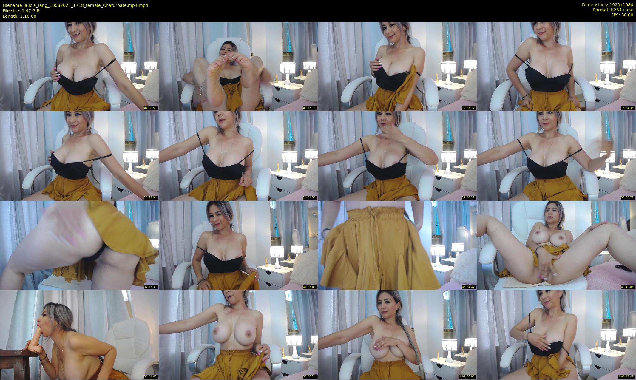 alicia_lang — 71 minute Chaturbate female cam show recording, 1080p, Aug 10, 2021