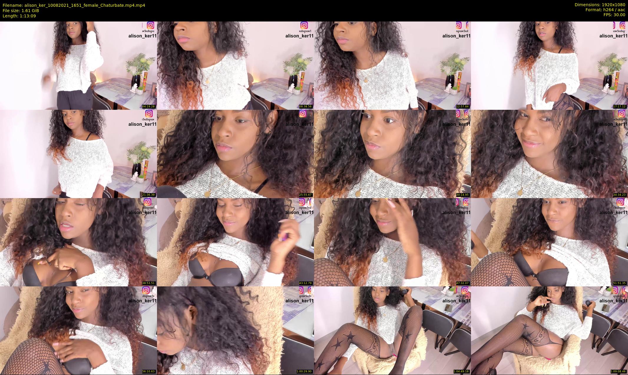alison_ker — 74 minute Chaturbate female cam show recording, 1080p, Aug 10, 2021