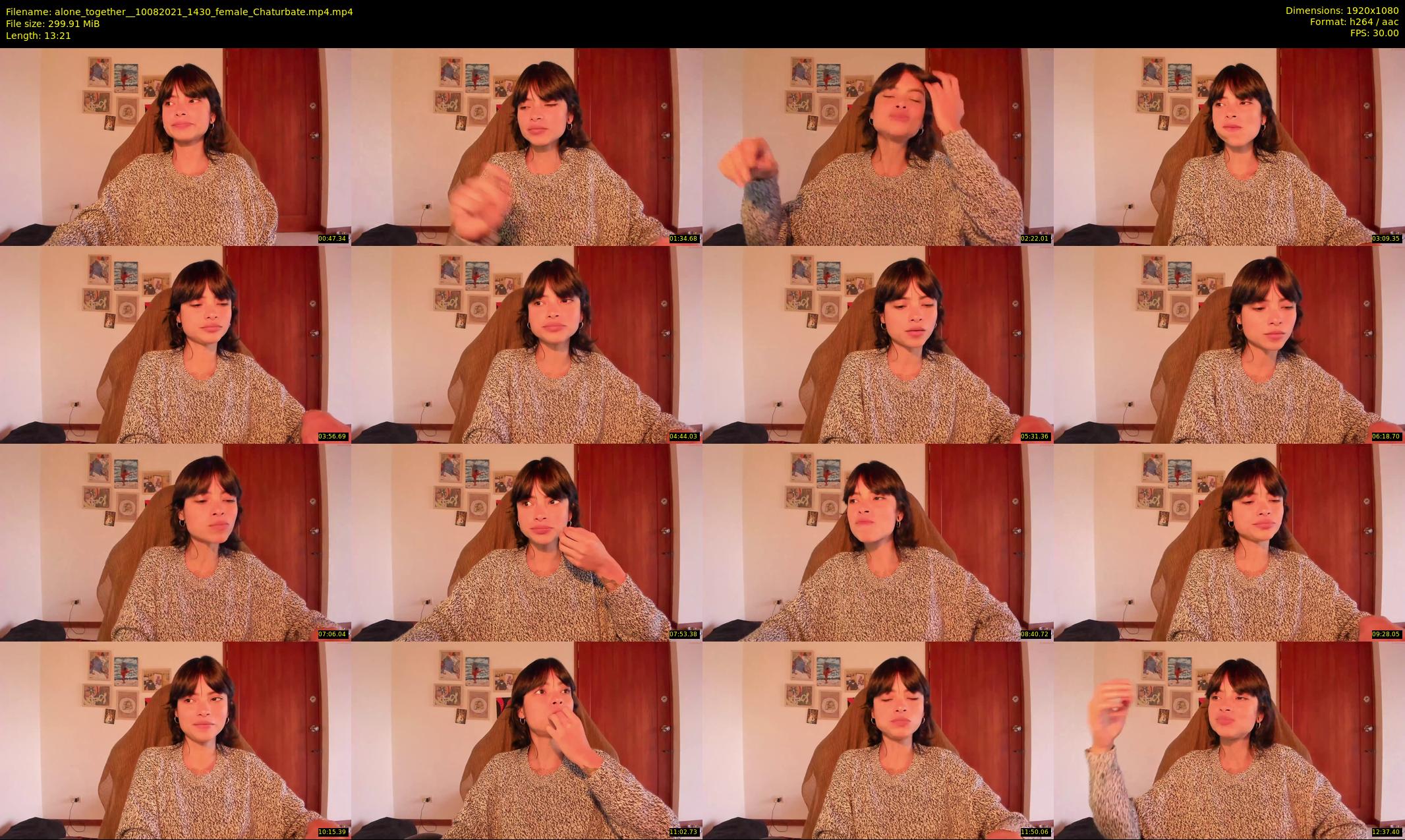 alone_together_ — 14 minute Chaturbate female cam show recording, 1080p, Aug 10, 2021
