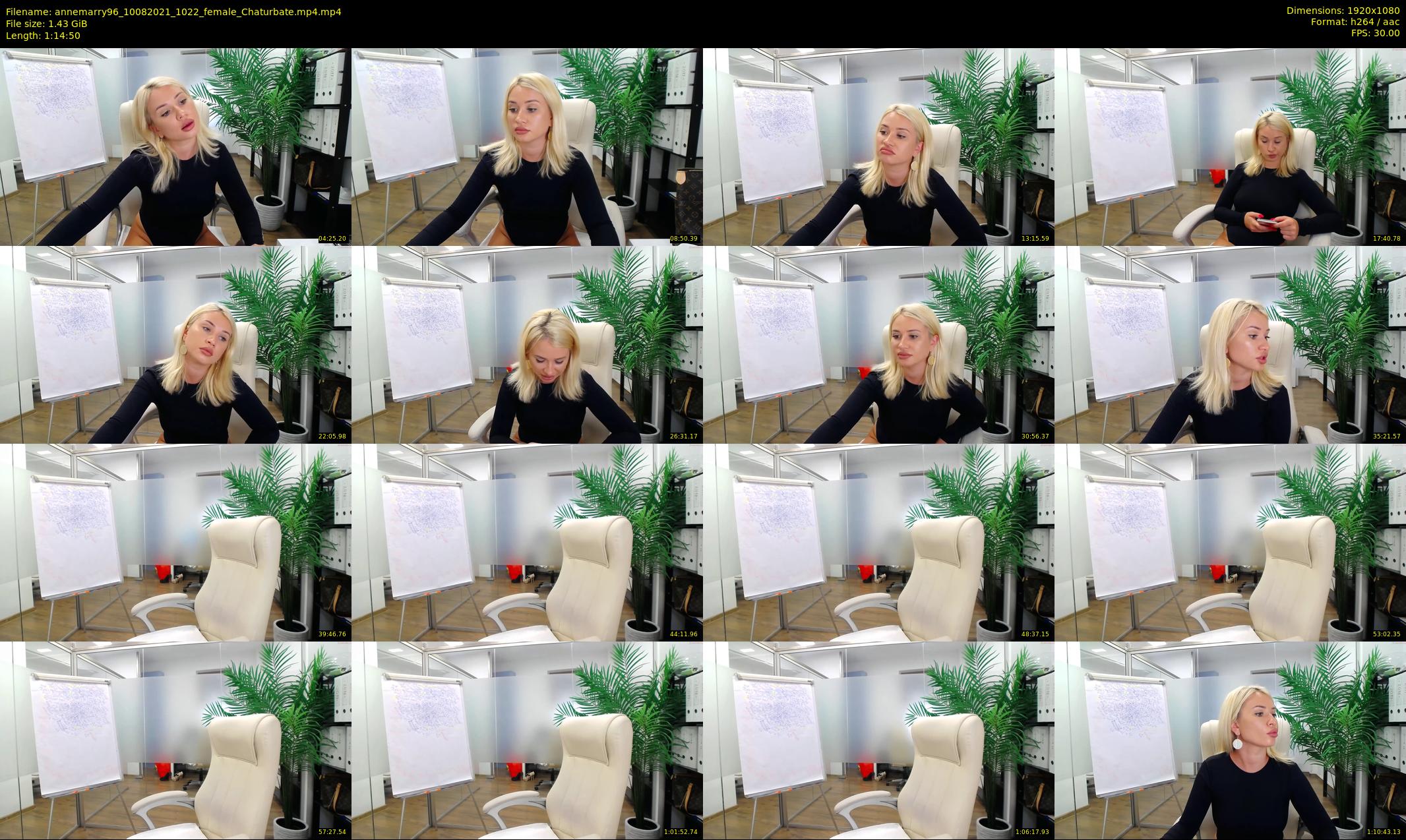 annemarry96 — 75 minute Chaturbate female cam show recording, 1080p, Aug 10, 2021