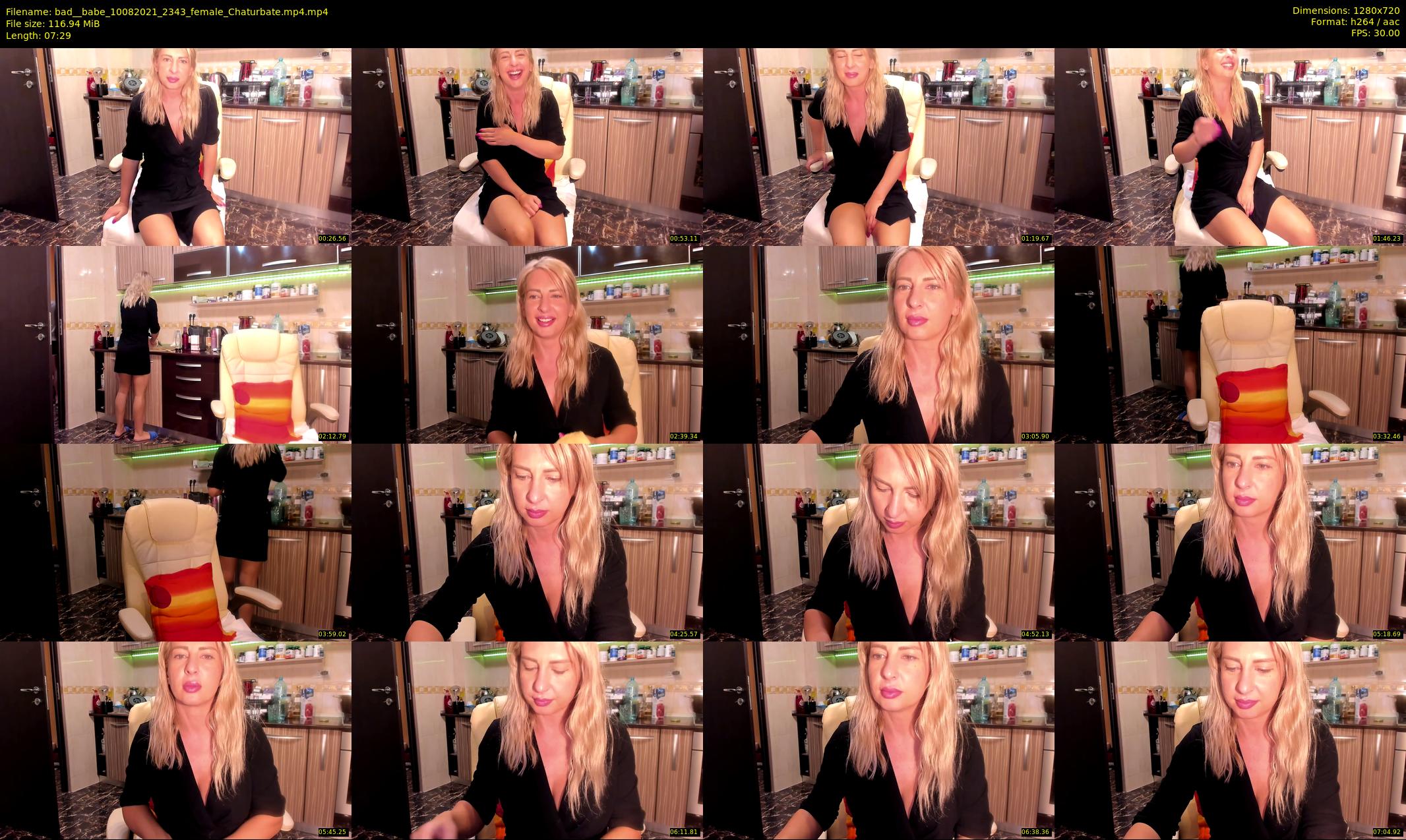 bad__babe — 8 minute Chaturbate female cam show recording, 720p, Aug 10, 2021