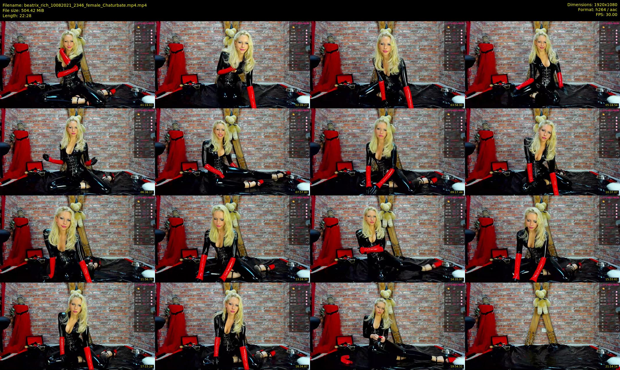 beatrix_rich — 23 minute Chaturbate female cam show recording, 1080p, Aug 10, 2021