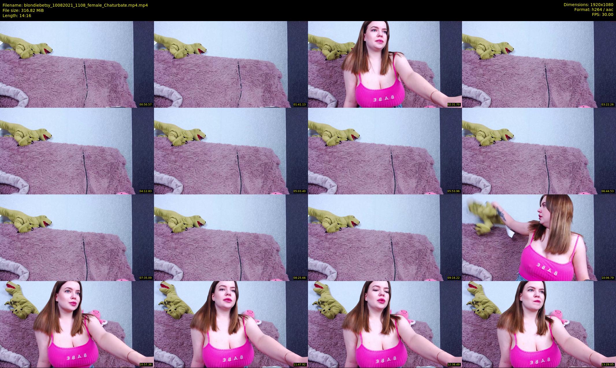 blondiebetsy — 15 minute Chaturbate female cam show recording, 1080p, Aug 10, 2021