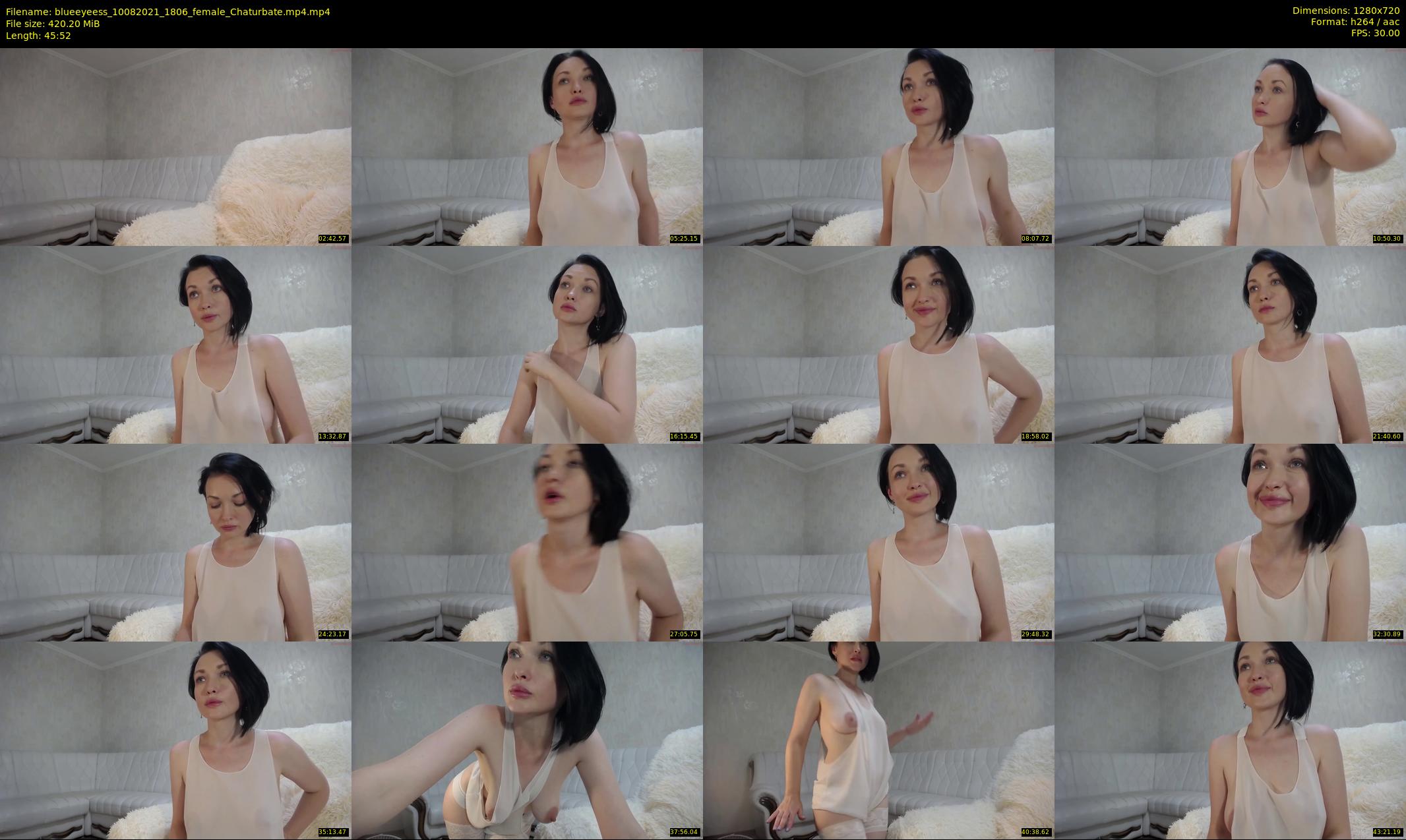 blueeyeess — 46 minute Chaturbate female cam show recording, 720p, Aug 10, 2021