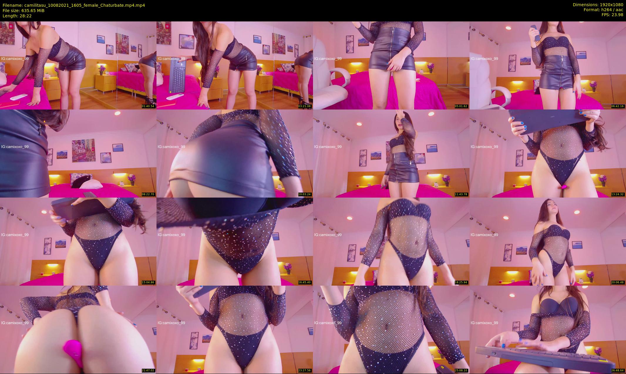 camilitasu — 29 minute Chaturbate female cam show recording, 1080p, Aug 10, 2021