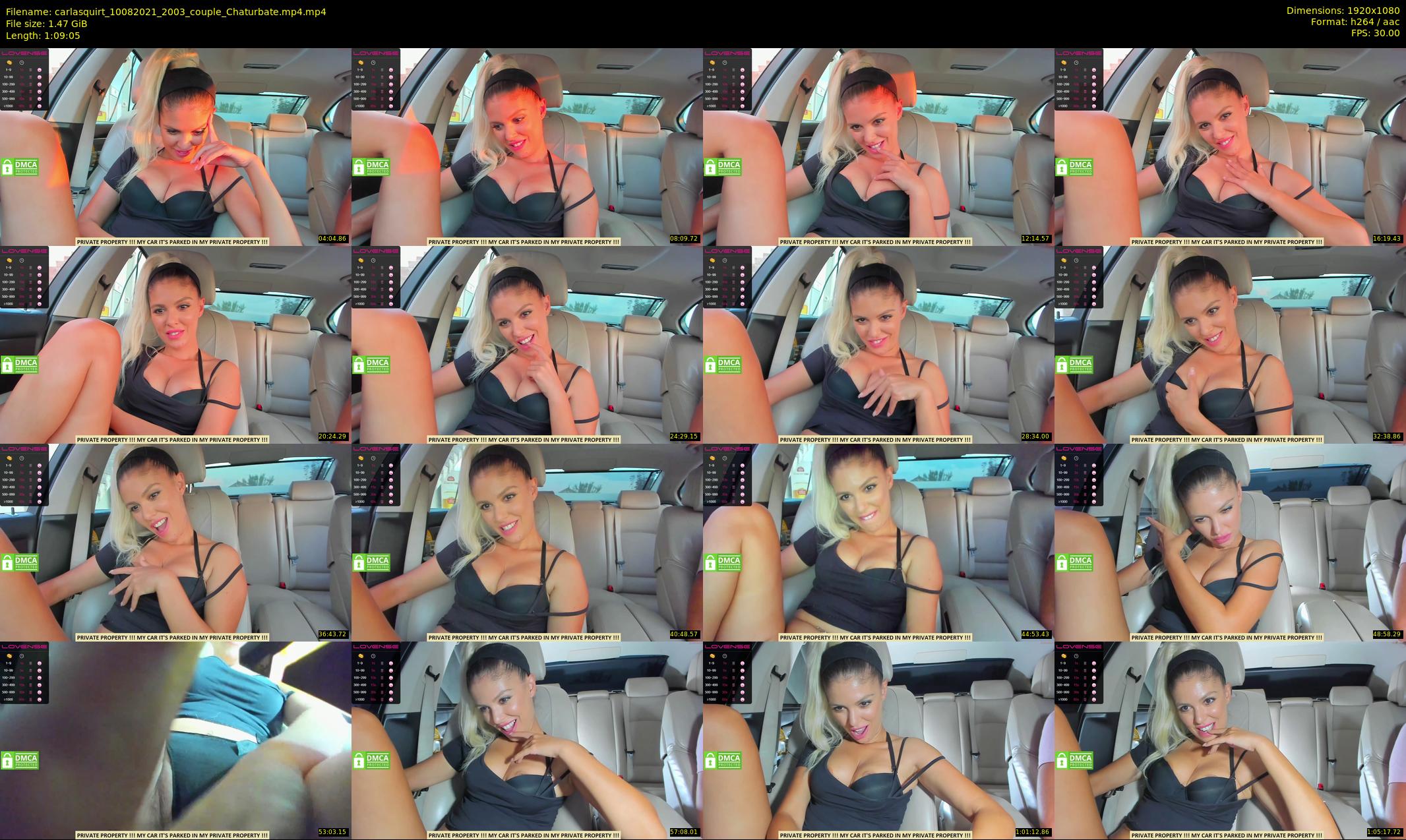 carlasquirt — 70 minute Chaturbate female cam show recording, 1080p, Aug 10, 2021