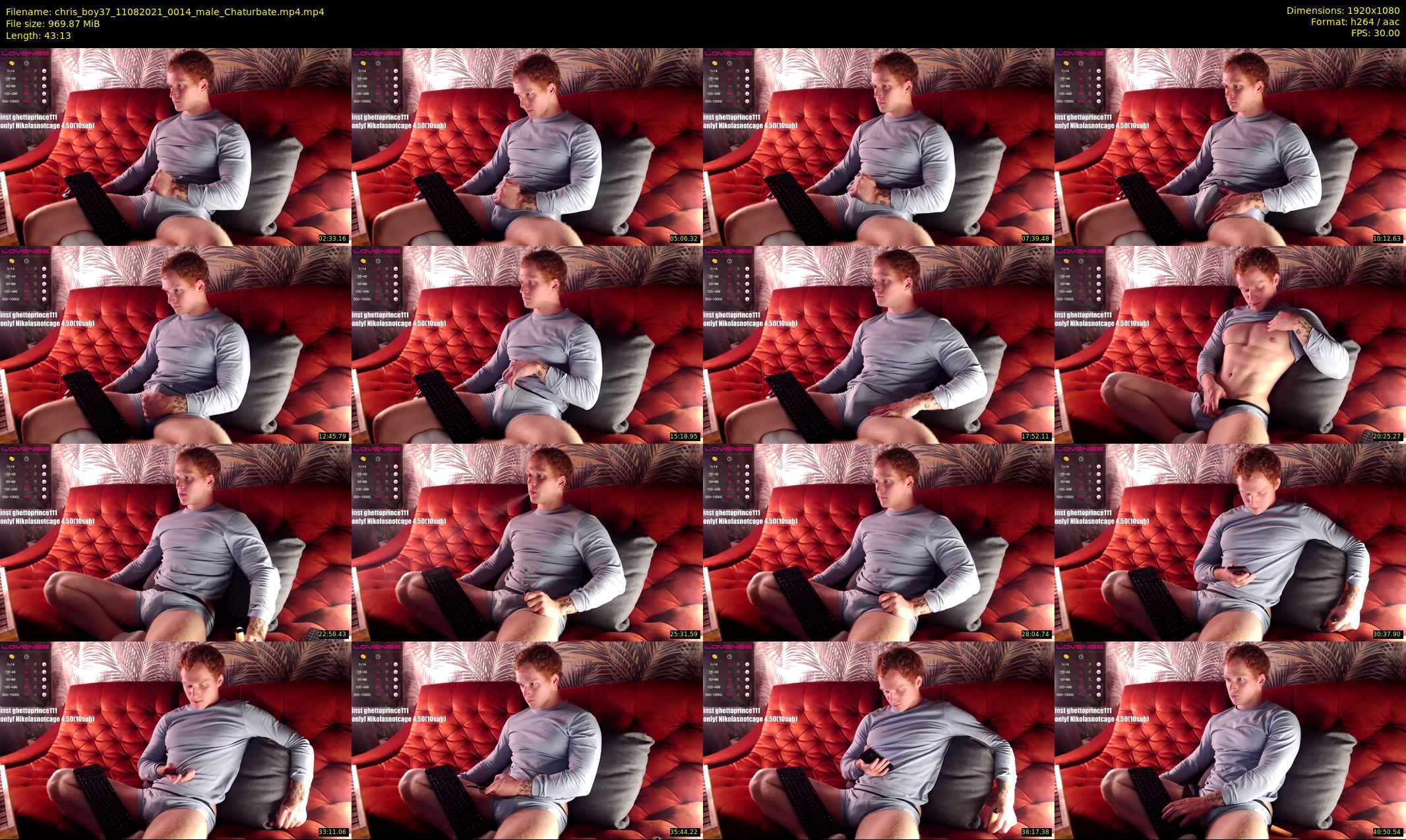chris_boy37 — 44 minute Chaturbate male cam show recording, 1080p, Aug 11, 2021