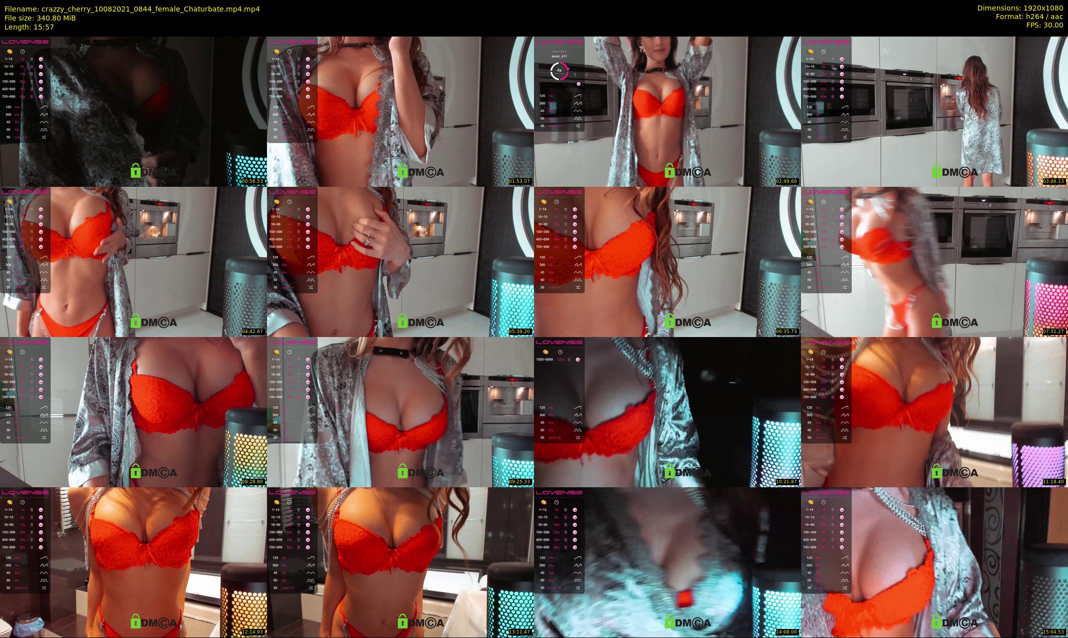crazzy_cherry — 16 minute Chaturbate female cam show recording, 1080p, Aug 10, 2021