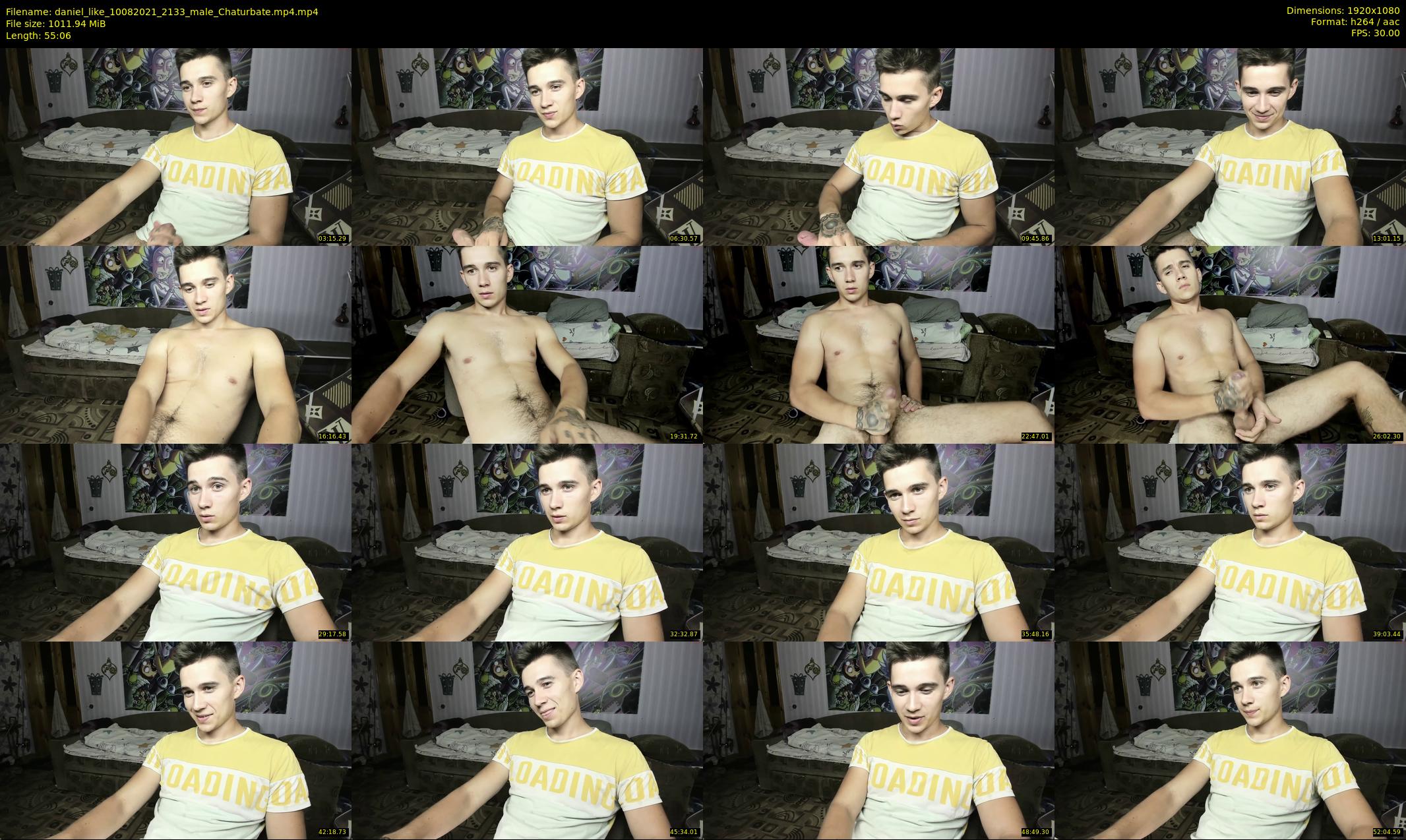 daniel_like — 56 minute Chaturbate male cam show recording, 1080p, Aug 10, 2021