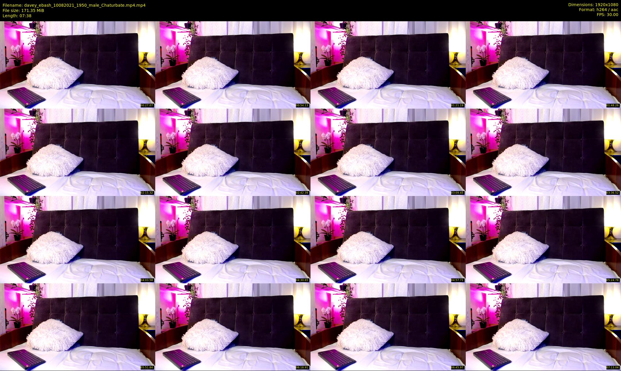 davey_ebash — 8 minute Chaturbate male cam show recording, 1080p, Aug 10, 2021