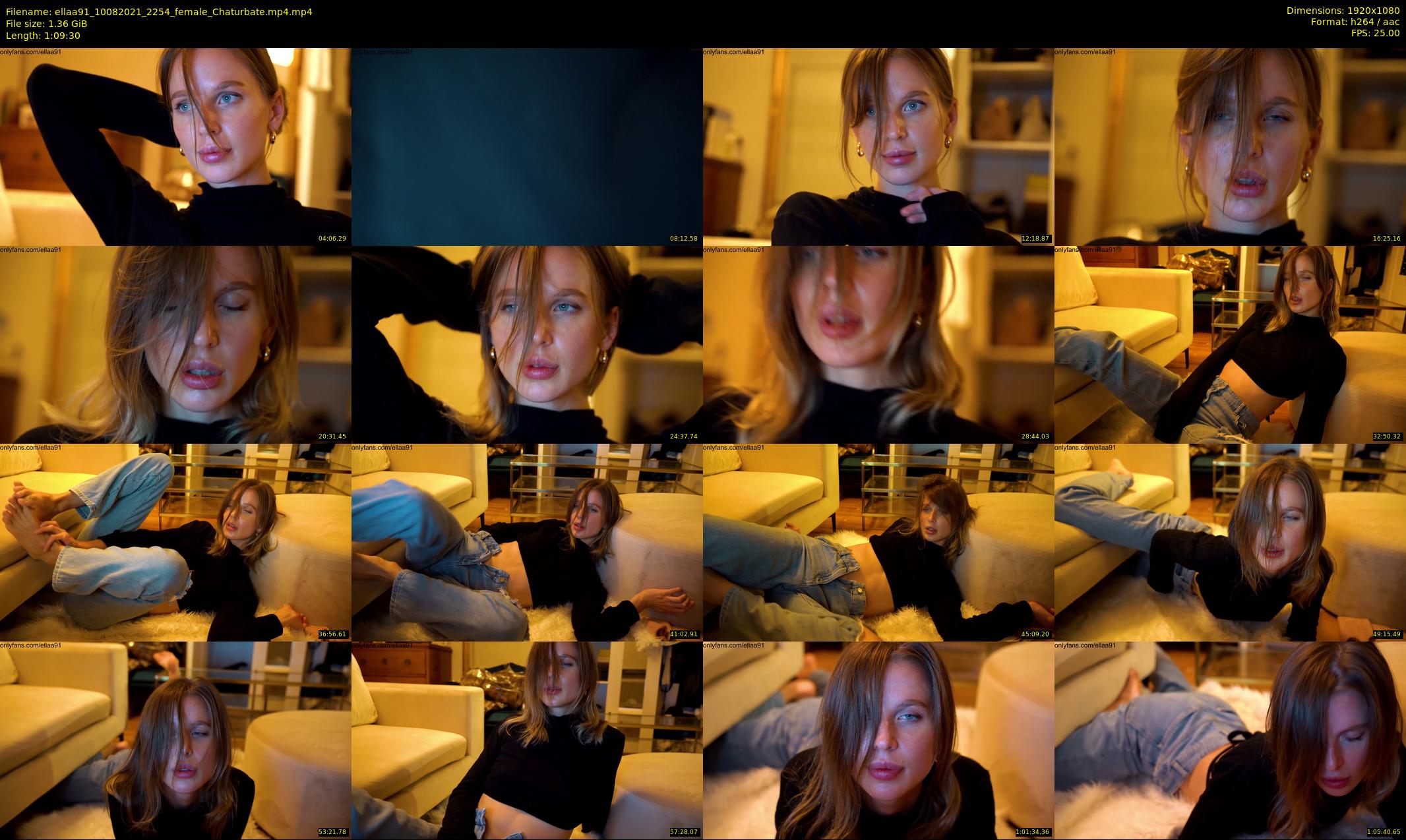 ellaa91 — 70 minute Chaturbate female cam show recording, 1080p, Aug 10, 2021