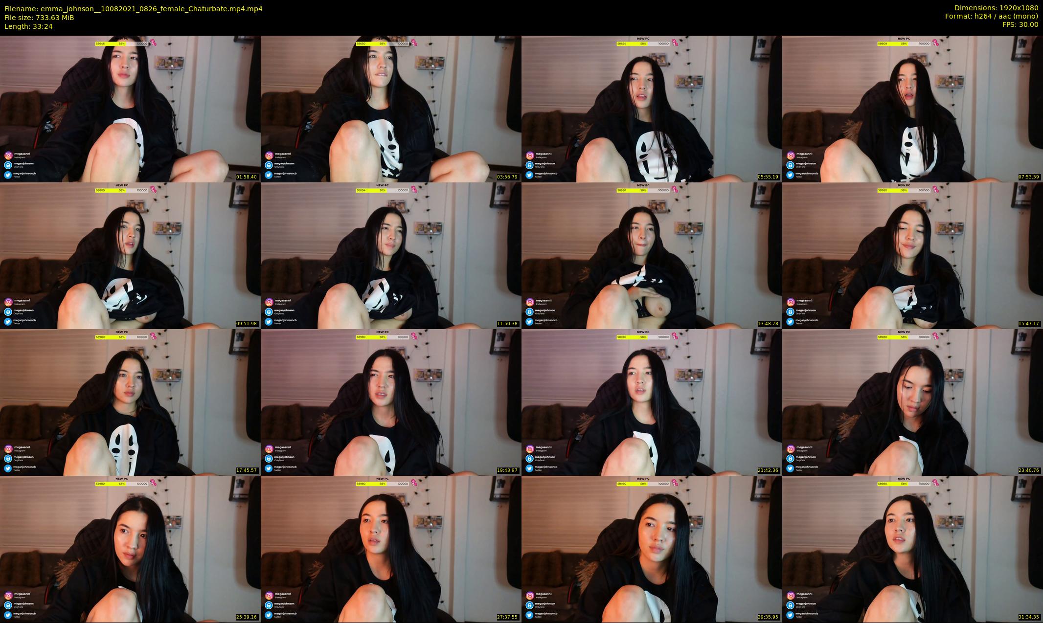 emma_johnson_ — 34 minute Chaturbate female cam show recording, 1080p, Aug 10, 2021