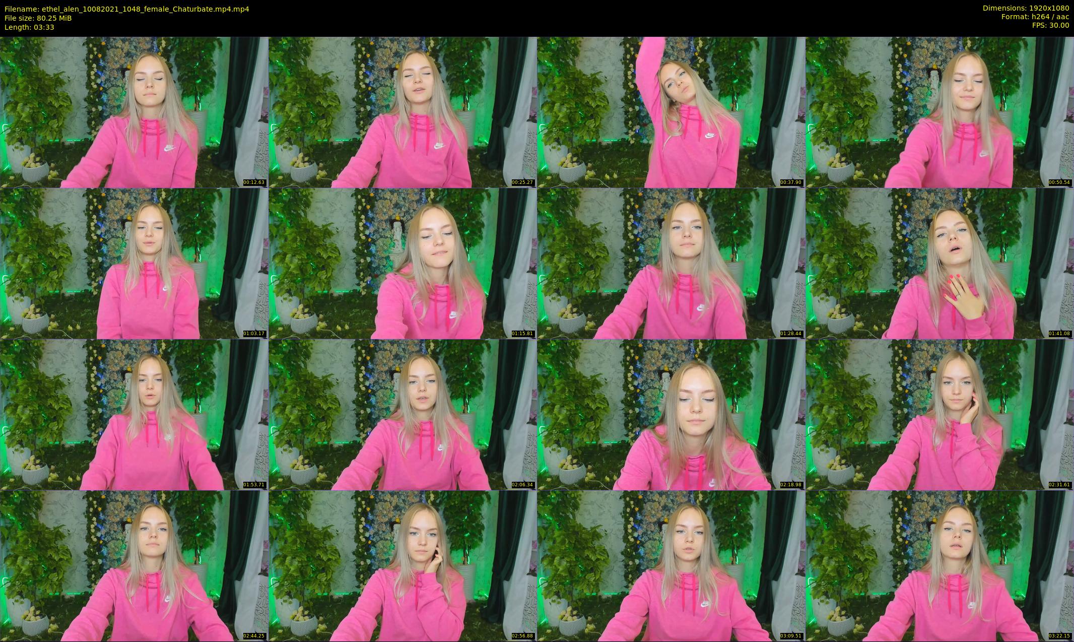ethel_alen — 4 minute Chaturbate female cam show recording, 1080p, Aug 10, 2021