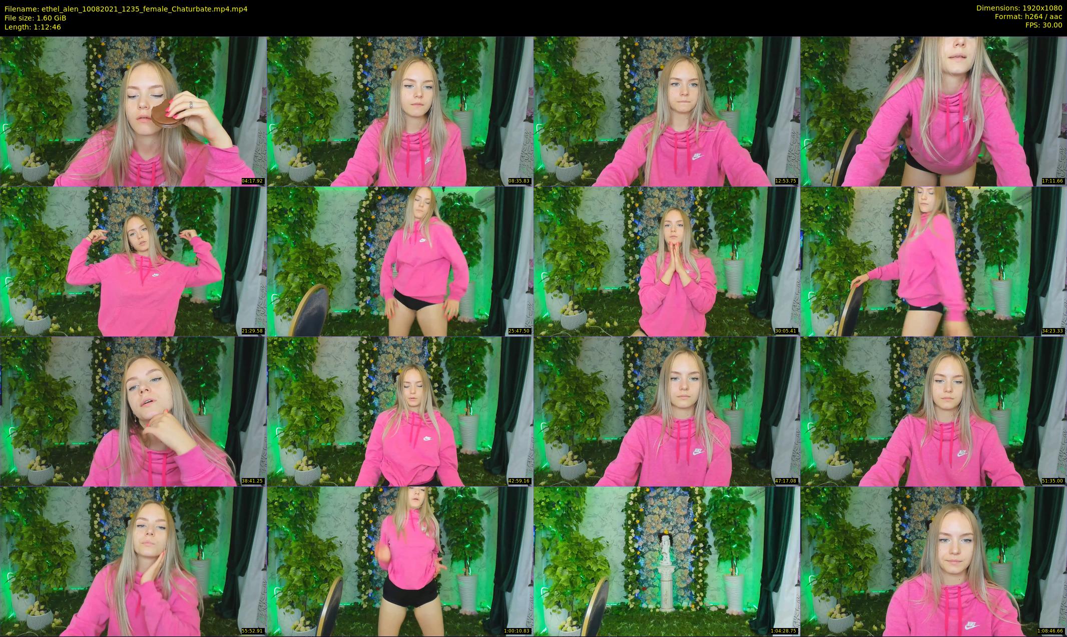 ethel_alen — 73 minute Chaturbate female cam show recording, 1080p, Aug 10, 2021