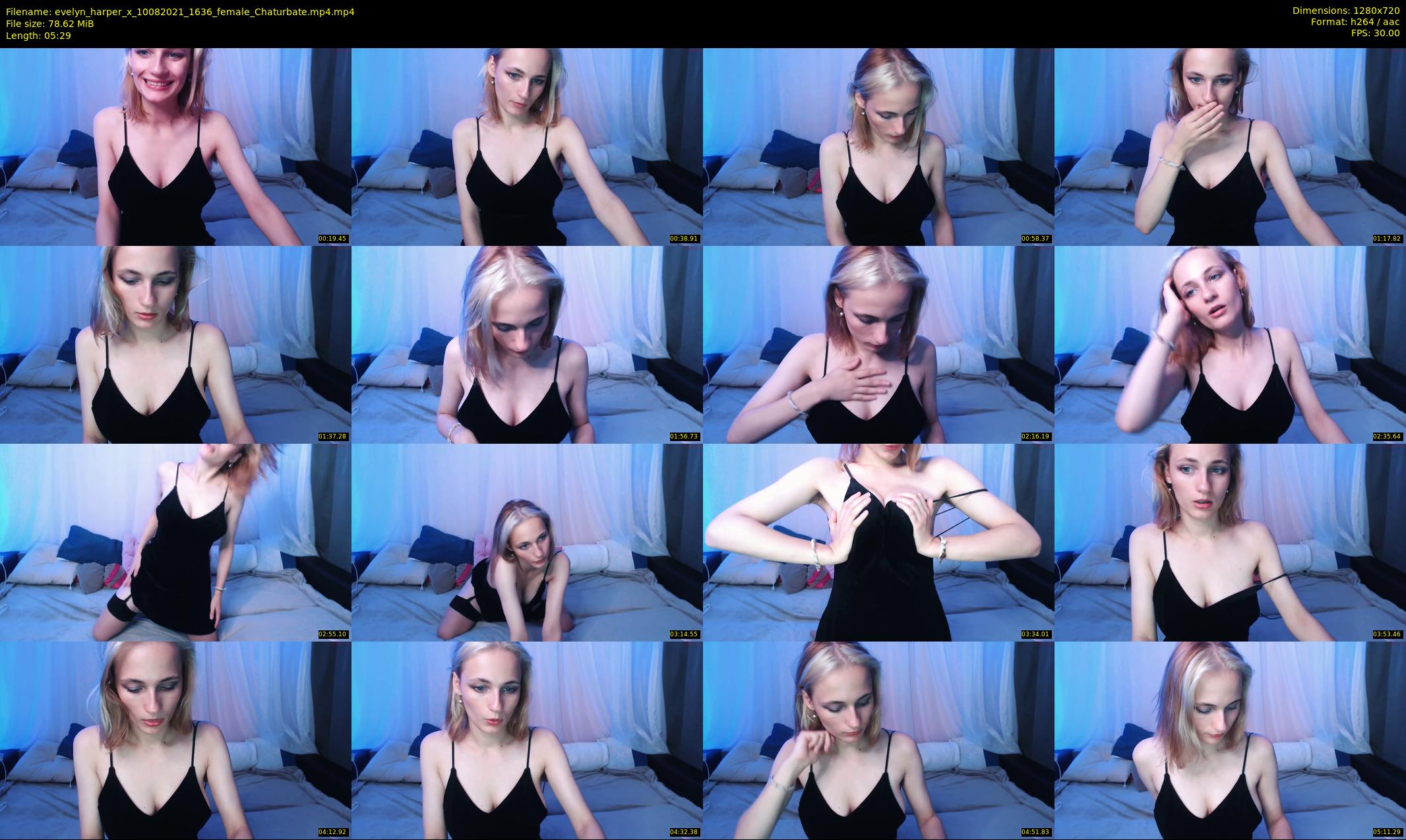 evelyn_harper_x — 6 minute Chaturbate female cam show recording, 720p, Aug 10, 2021