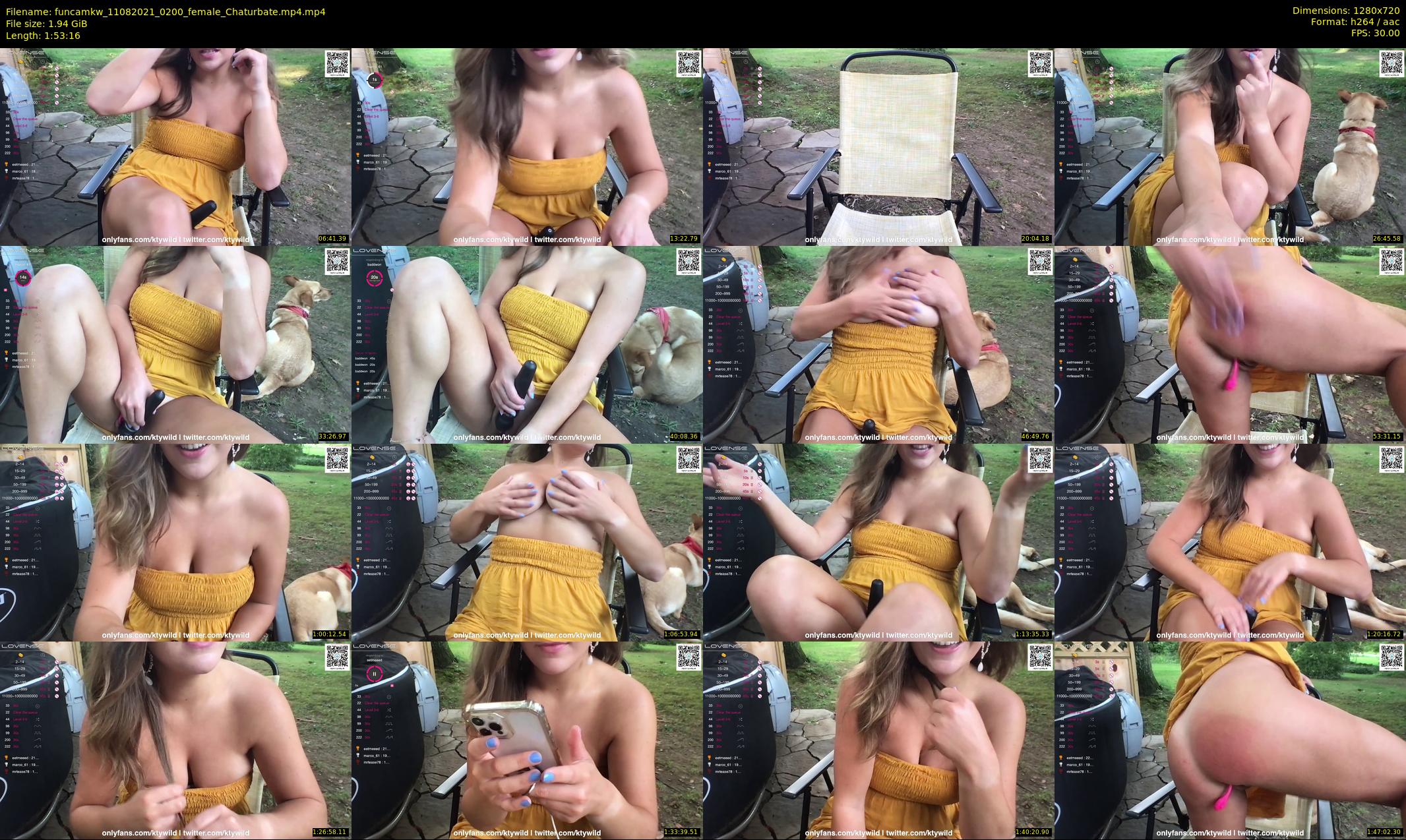 funcamkw — 114 minute Chaturbate female cam show recording, 720p, Aug 11, 2021