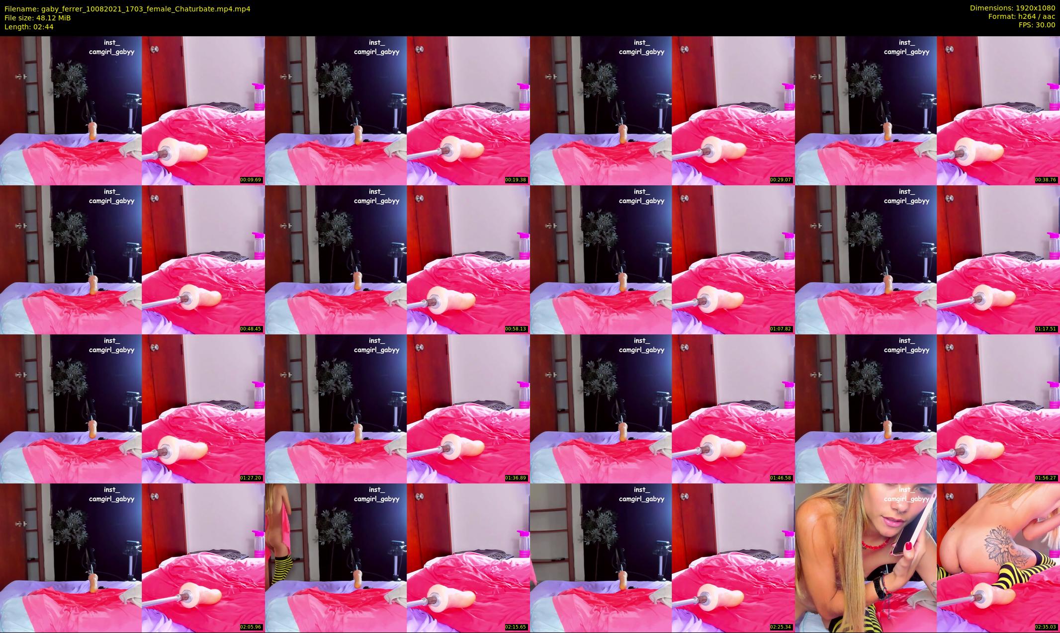 gaby_ferrer — 3 minute Chaturbate female cam show recording, 1080p, Aug 10, 2021