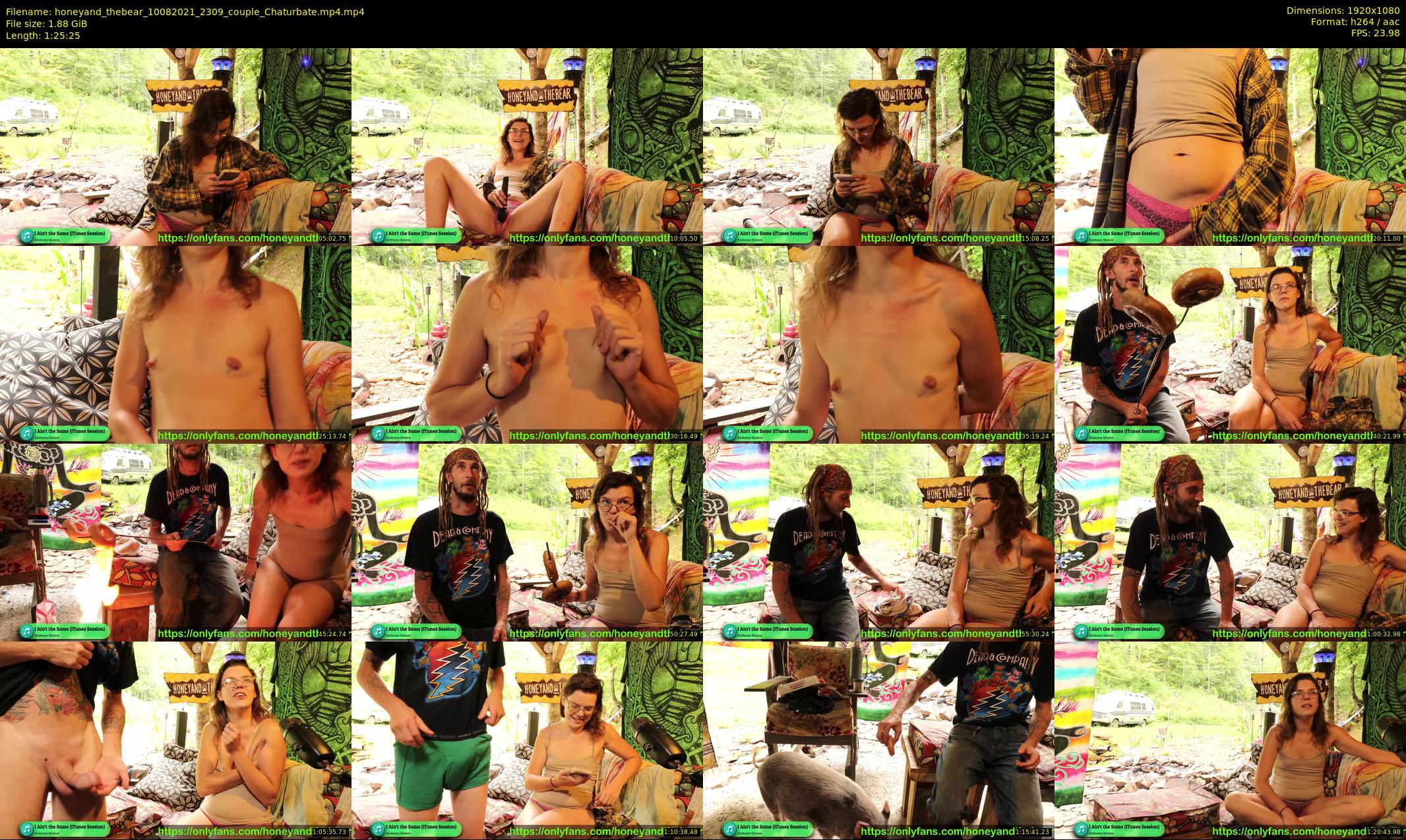 honeyand_thebear — 86 minute Chaturbate couple cam show recording, 1080p, Aug 10, 2021