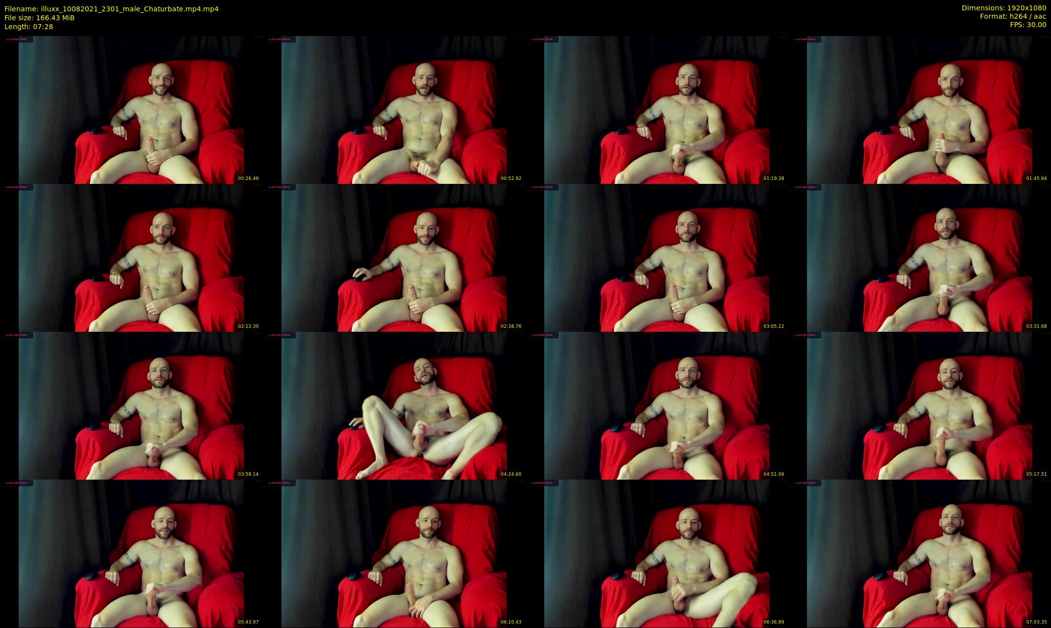 illuxx — 8 minute Chaturbate male cam show recording, 1080p, Aug 10, 2021
