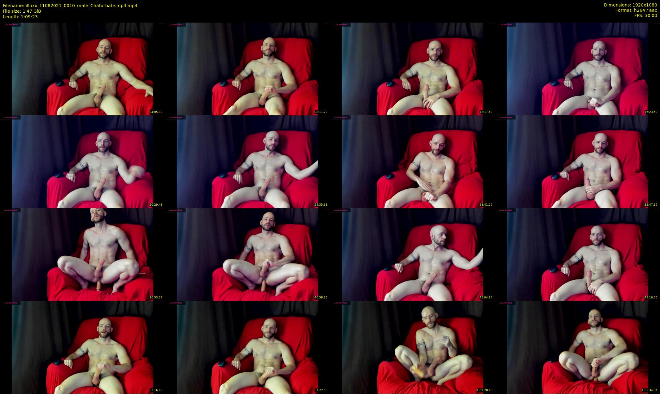 illuxx — 70 minute Chaturbate male cam show recording, 1080p, Aug 11, 2021