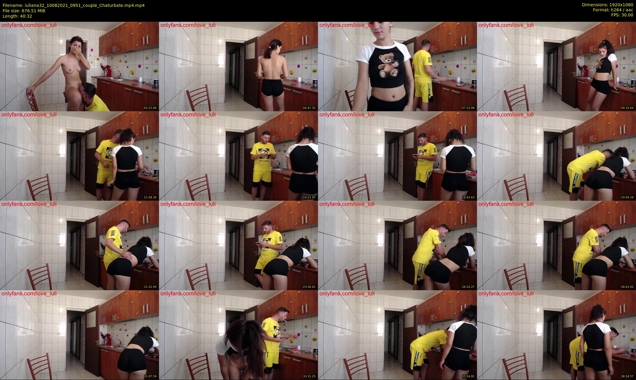 iuliana32 — 41 minute Chaturbate couple cam show recording, 1080p, Aug 10, 2021