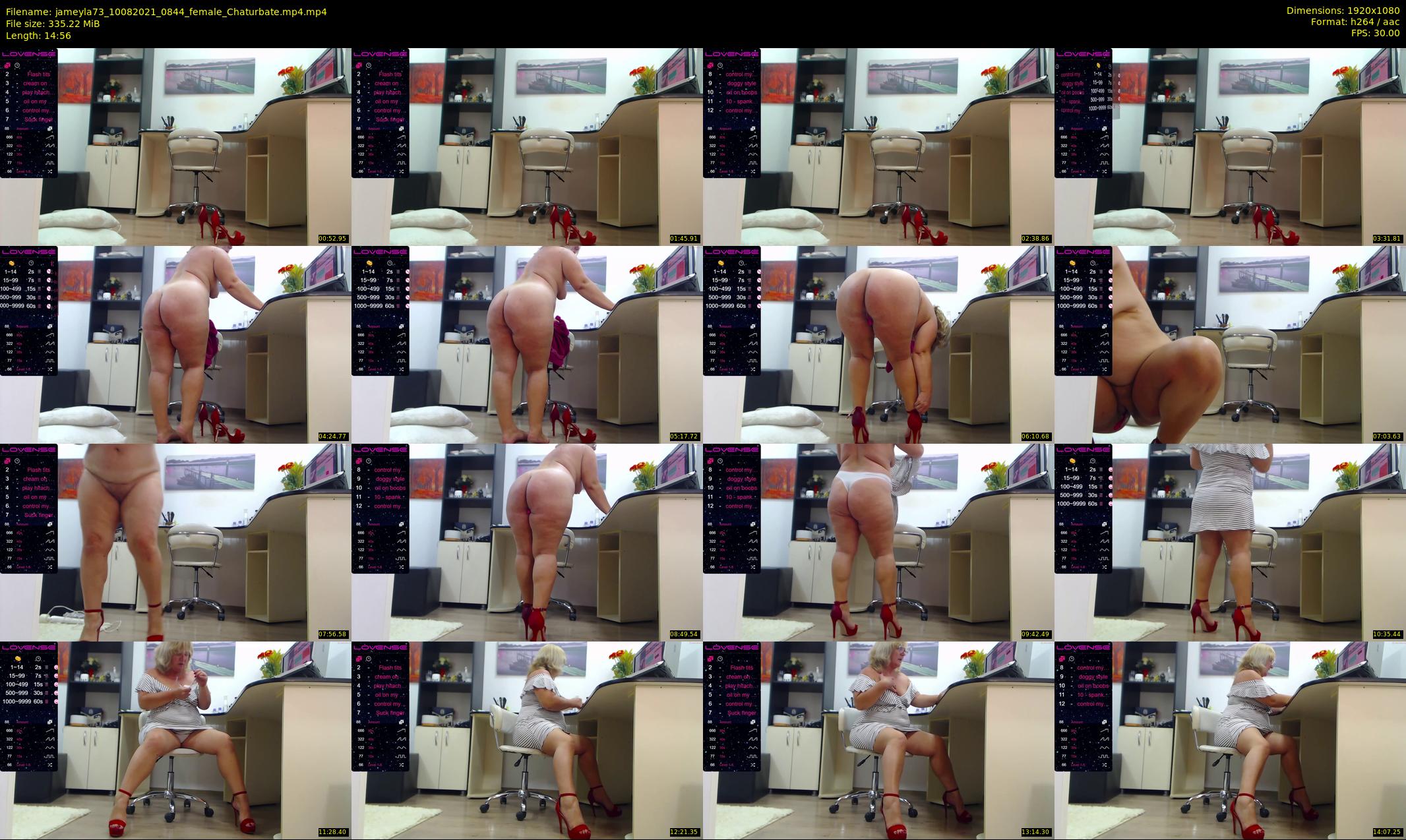 jameyla73 — 15 minute Chaturbate female cam show recording, 1080p, Aug 10, 2021