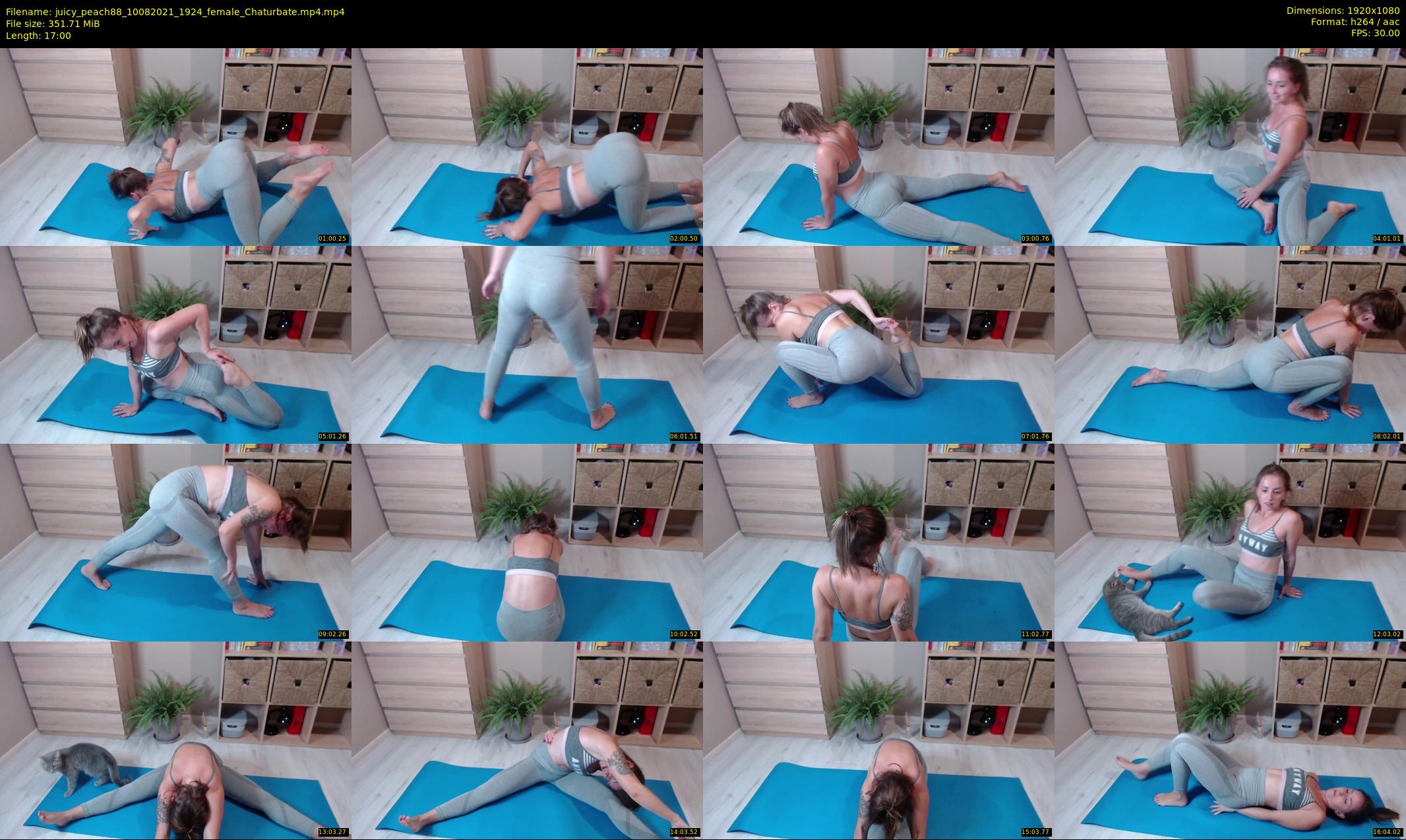 juicy_peach88 — 17 minute Chaturbate female cam show recording, 1080p, Aug 10, 2021