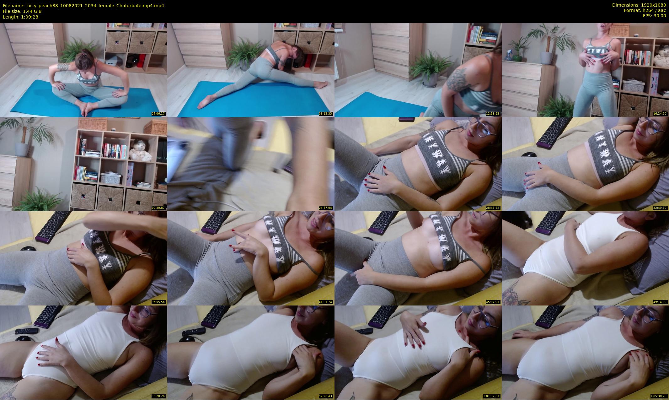 juicy_peach88 — 70 minute Chaturbate female cam show recording, 1080p, Aug 10, 2021