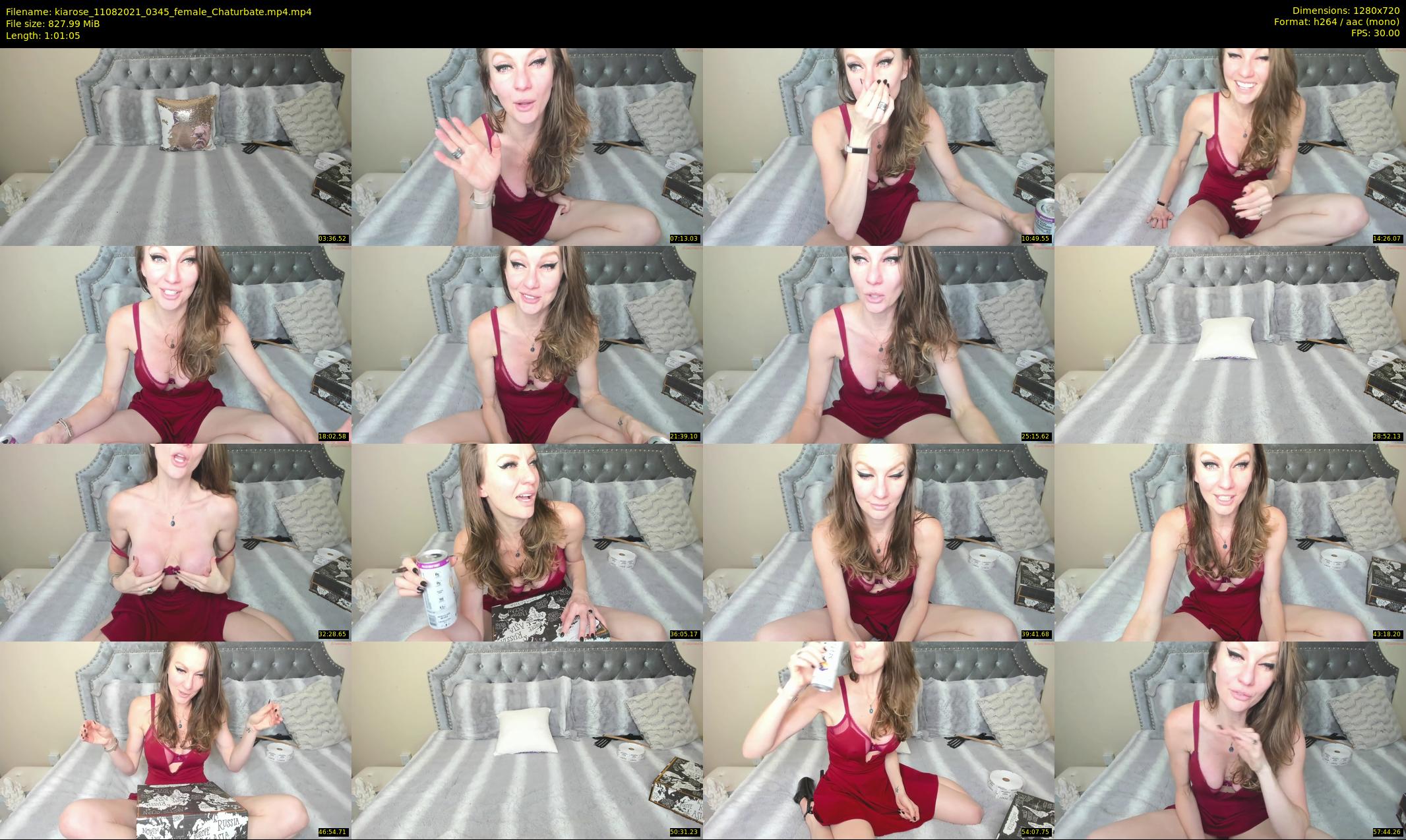 kiarose — 62 minute Chaturbate female cam show recording, 720p, Aug 11, 2021