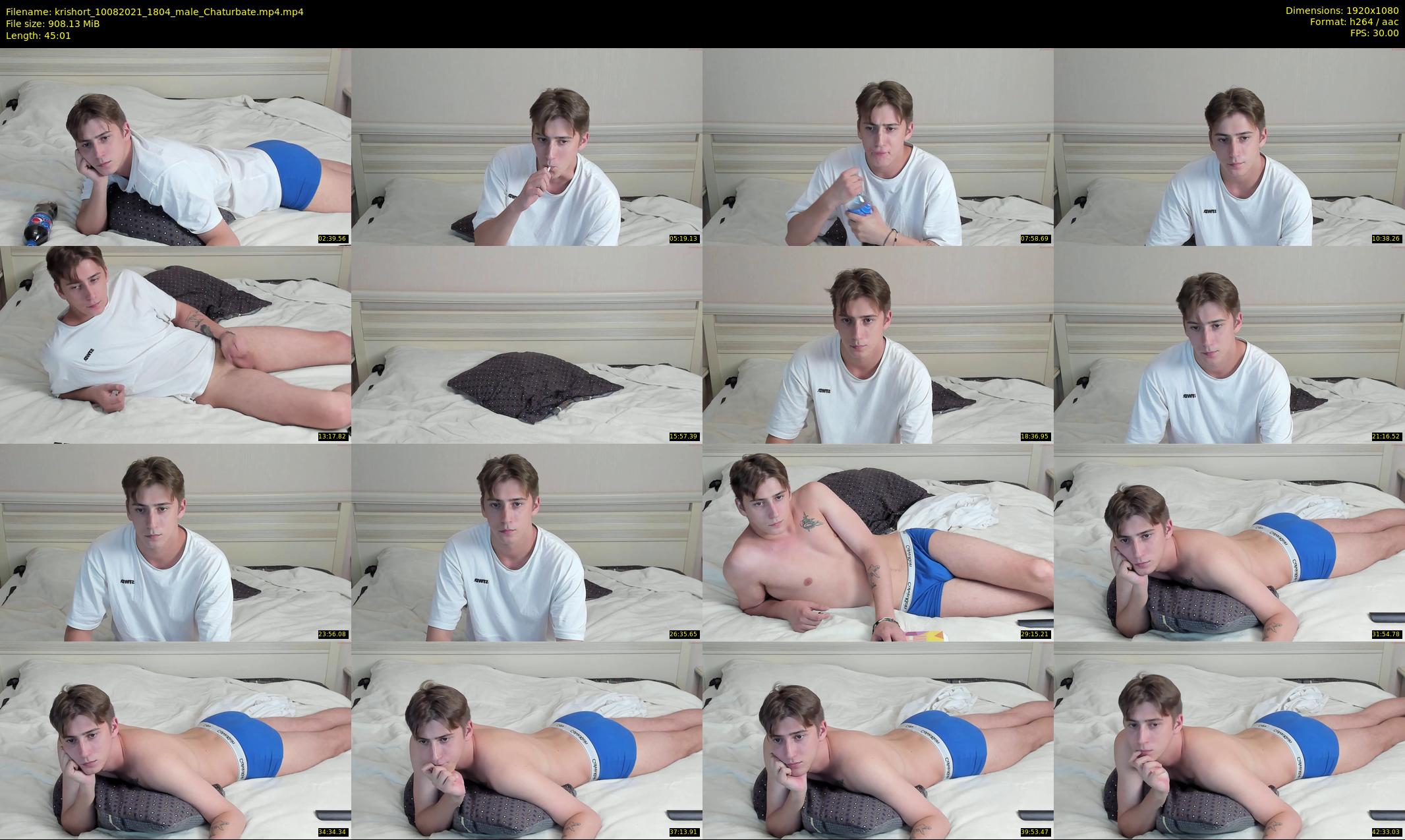 krishort — 46 minute Chaturbate male cam show recording, 1080p, Aug 10, 2021