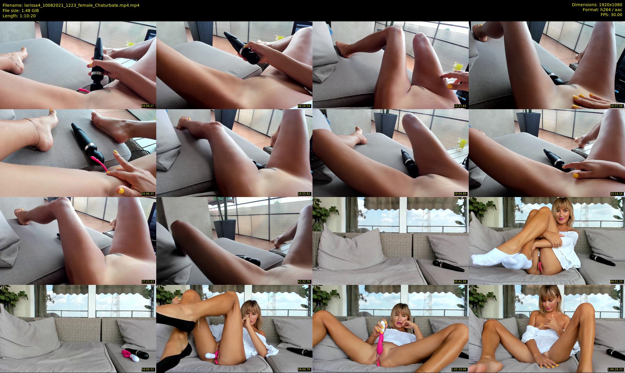 larissa4 — 71 minute Chaturbate female cam show recording, 1080p, Aug 10, 2021