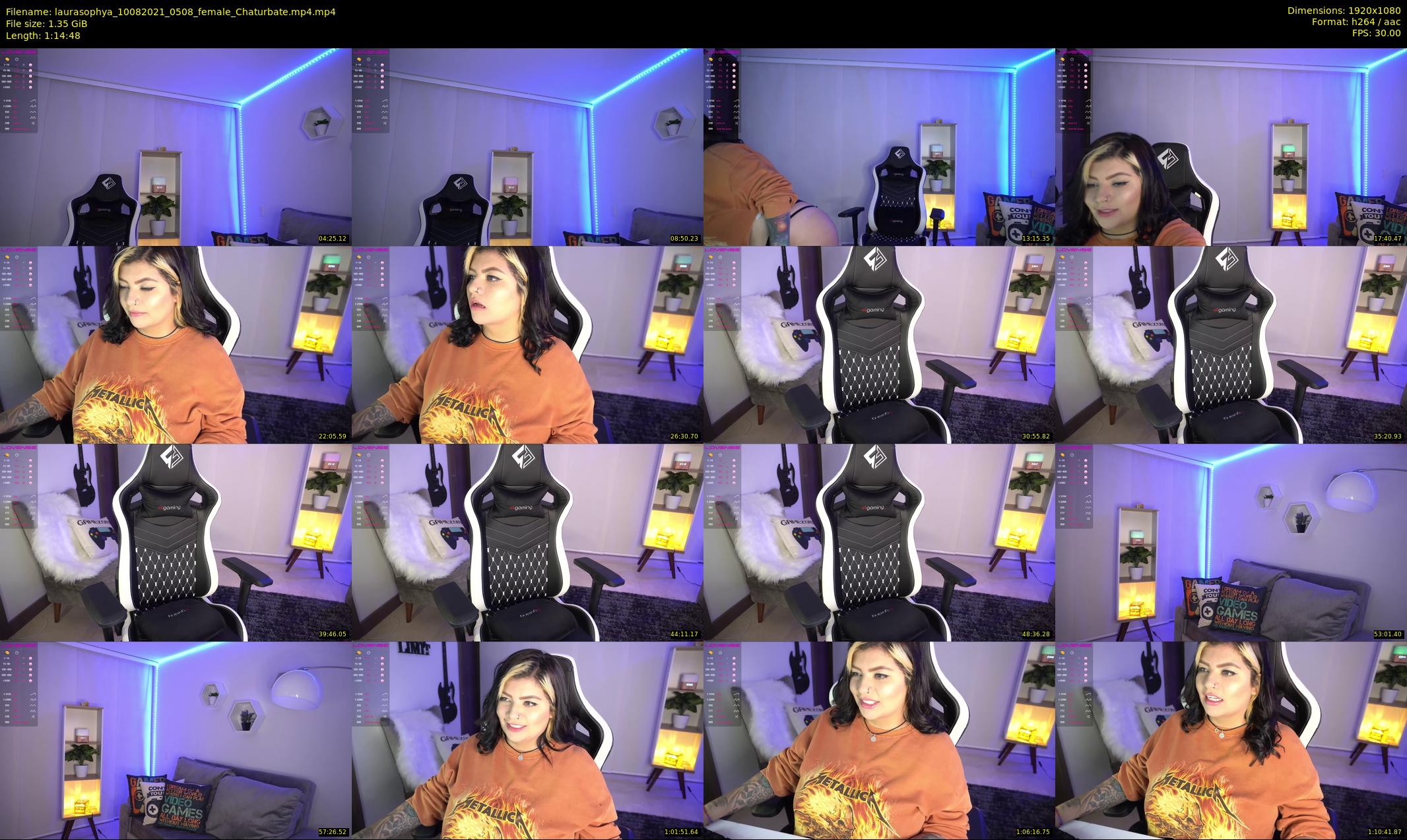 laurasophya — 75 minute Chaturbate female cam show recording, 1080p, Aug 10, 2021