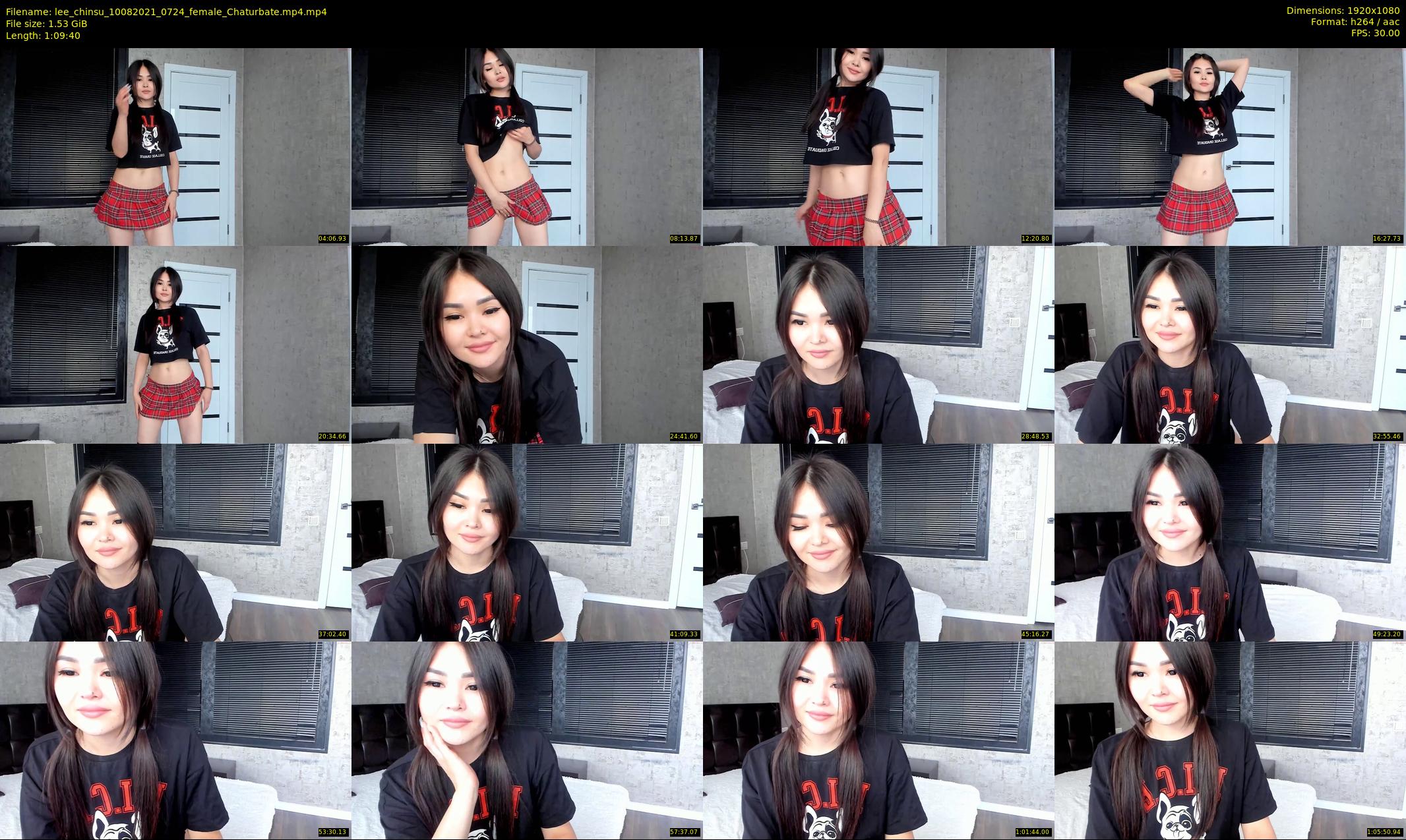lee_chinsu — 70 minute Chaturbate female cam show recording, 1080p, Aug 10, 2021
