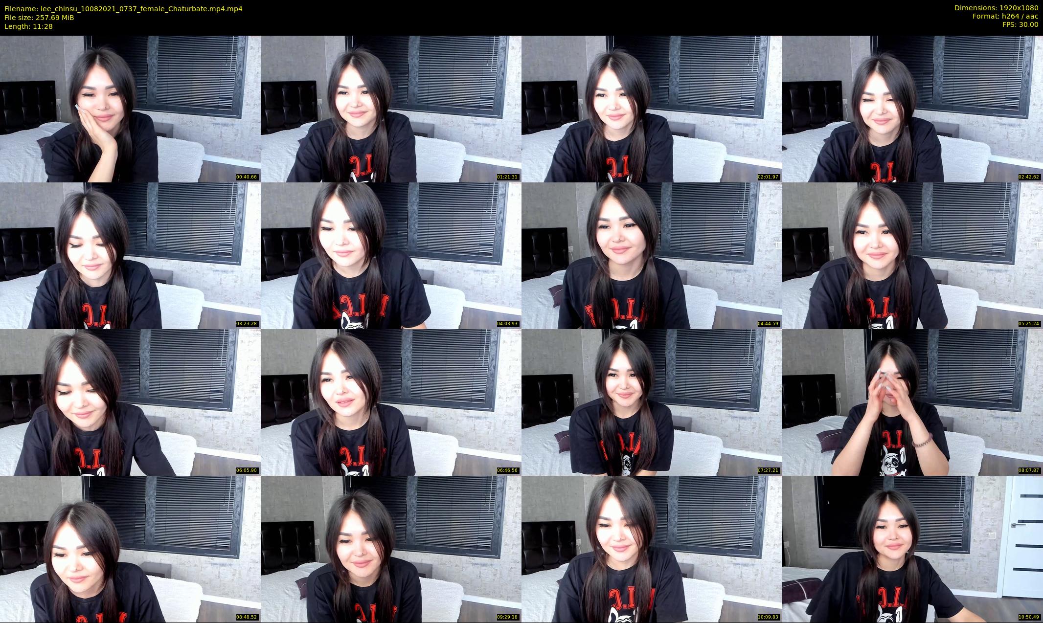 lee_chinsu — 12 minute Chaturbate female cam show recording, 1080p, Aug 10, 2021