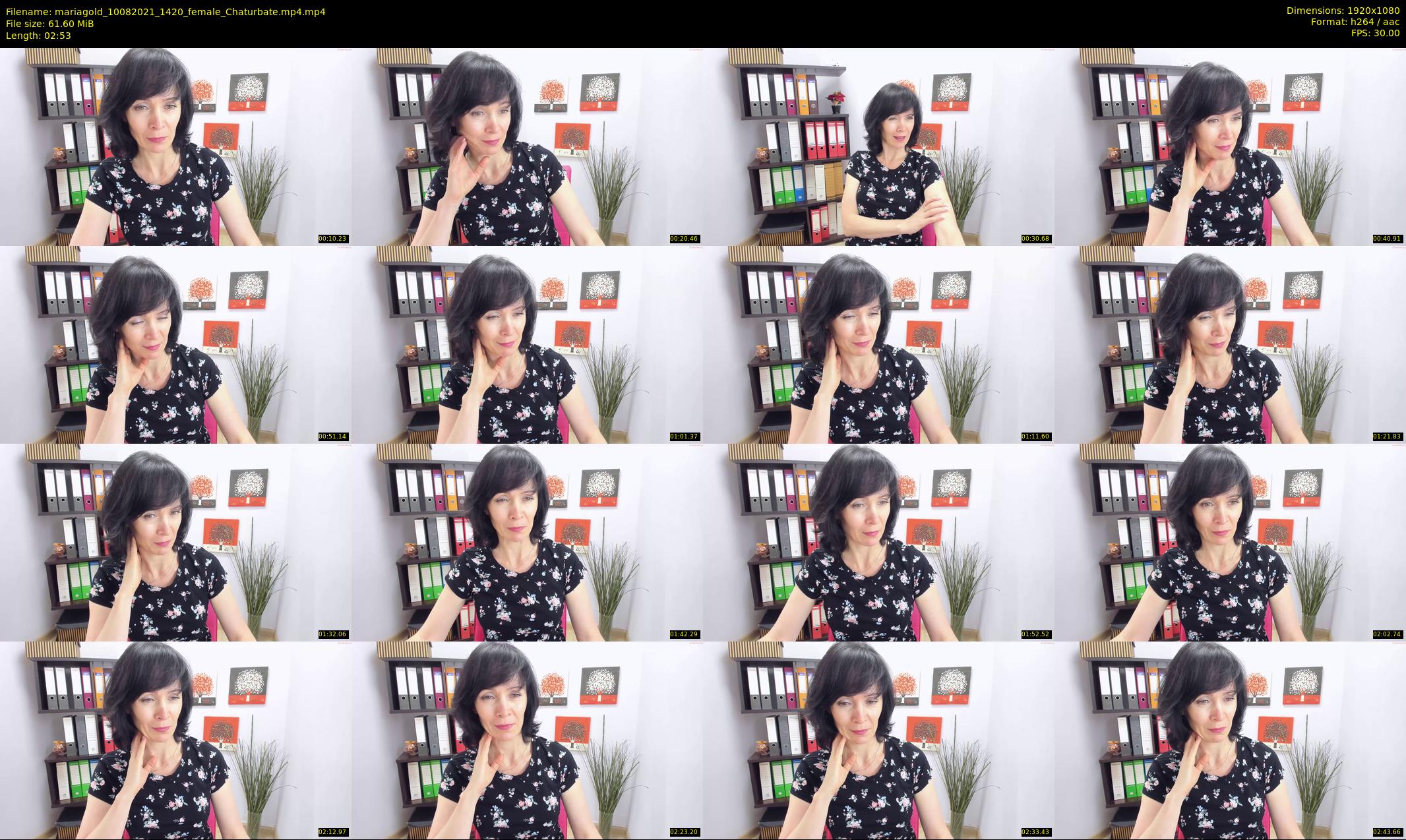 mariagold — 3 minute Chaturbate female cam show recording, 1080p, Aug 10, 2021