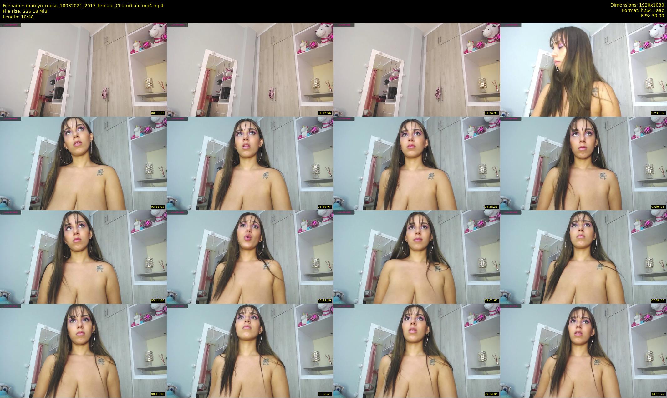 marilyn_rouse — 11 minute Chaturbate female cam show recording, 1080p, Aug 10, 2021