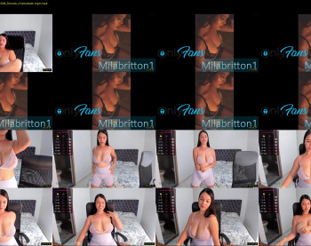 milabritton1 — 97 minute Chaturbate female cam show recording, 720p, Aug 10, 2021