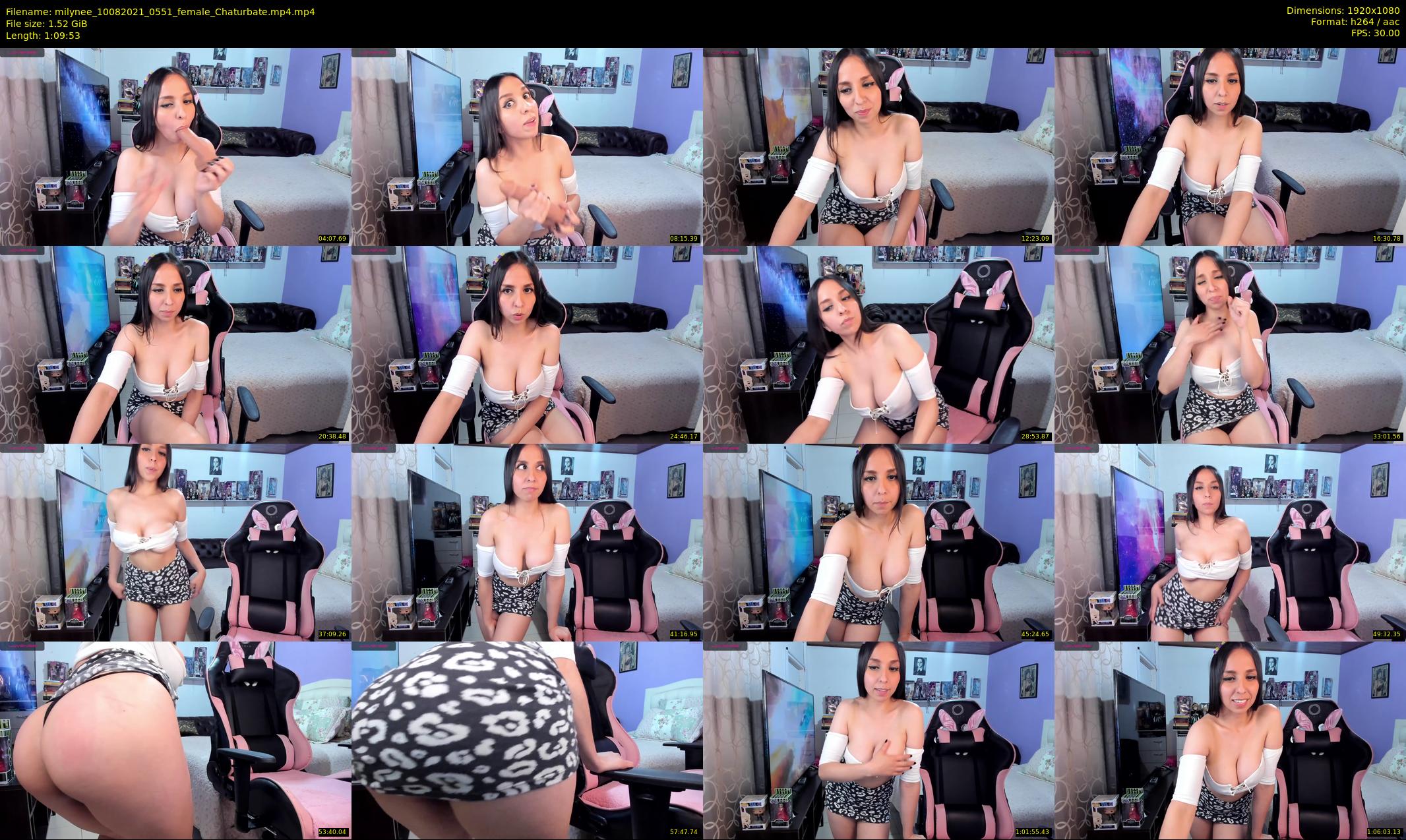 milynee — 70 minute Chaturbate female cam show recording, 1080p, Aug 10, 2021