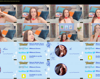 natural_british_emma — 5 minute Chaturbate female cam show recording, 1080p, Aug 10, 2021