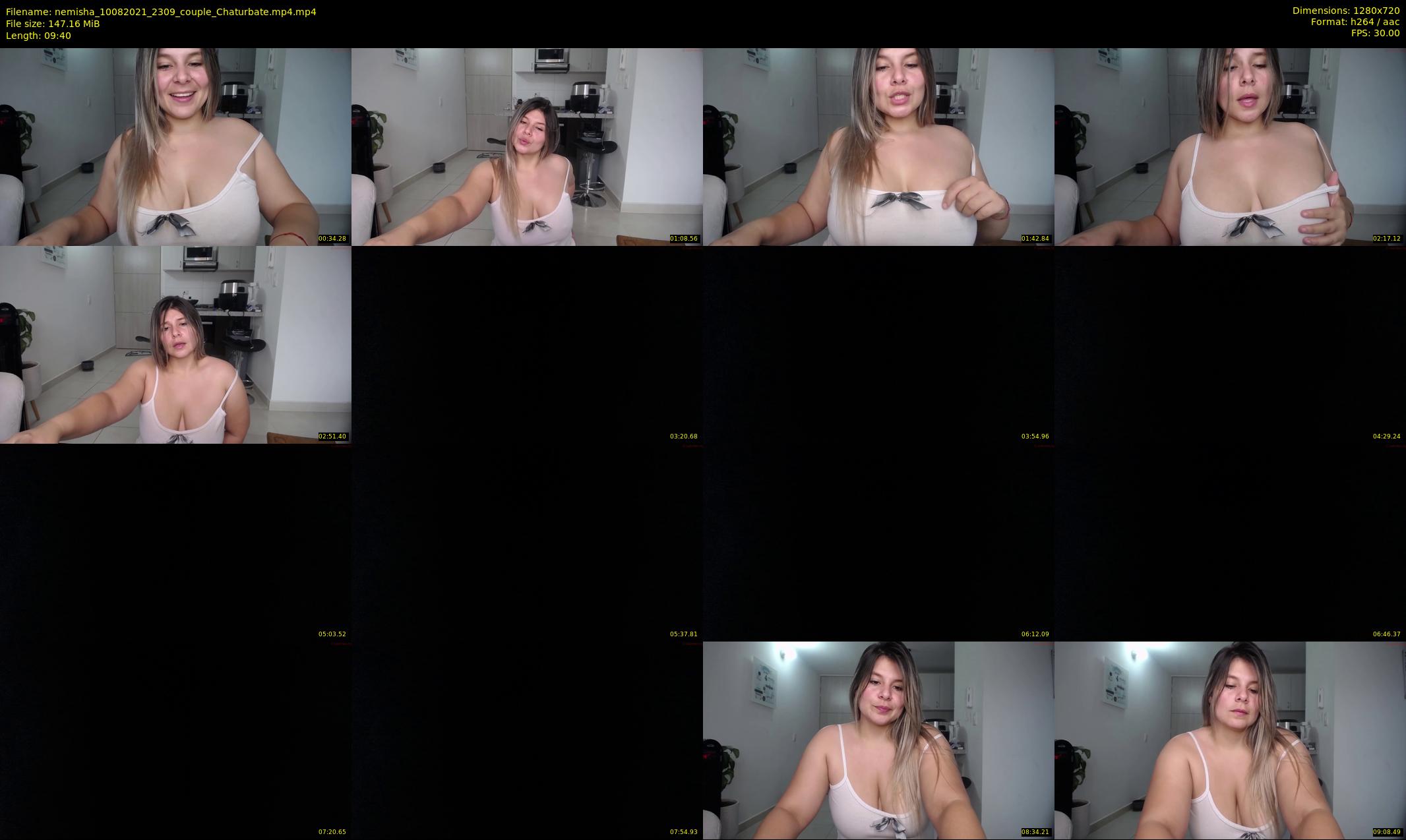 nemisha — 10 minute Chaturbate female cam show recording, 720p, Aug 10, 2021