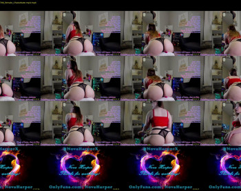 novaharper — 23 minute Chaturbate female cam show recording, 1080p, Aug 10, 2021
