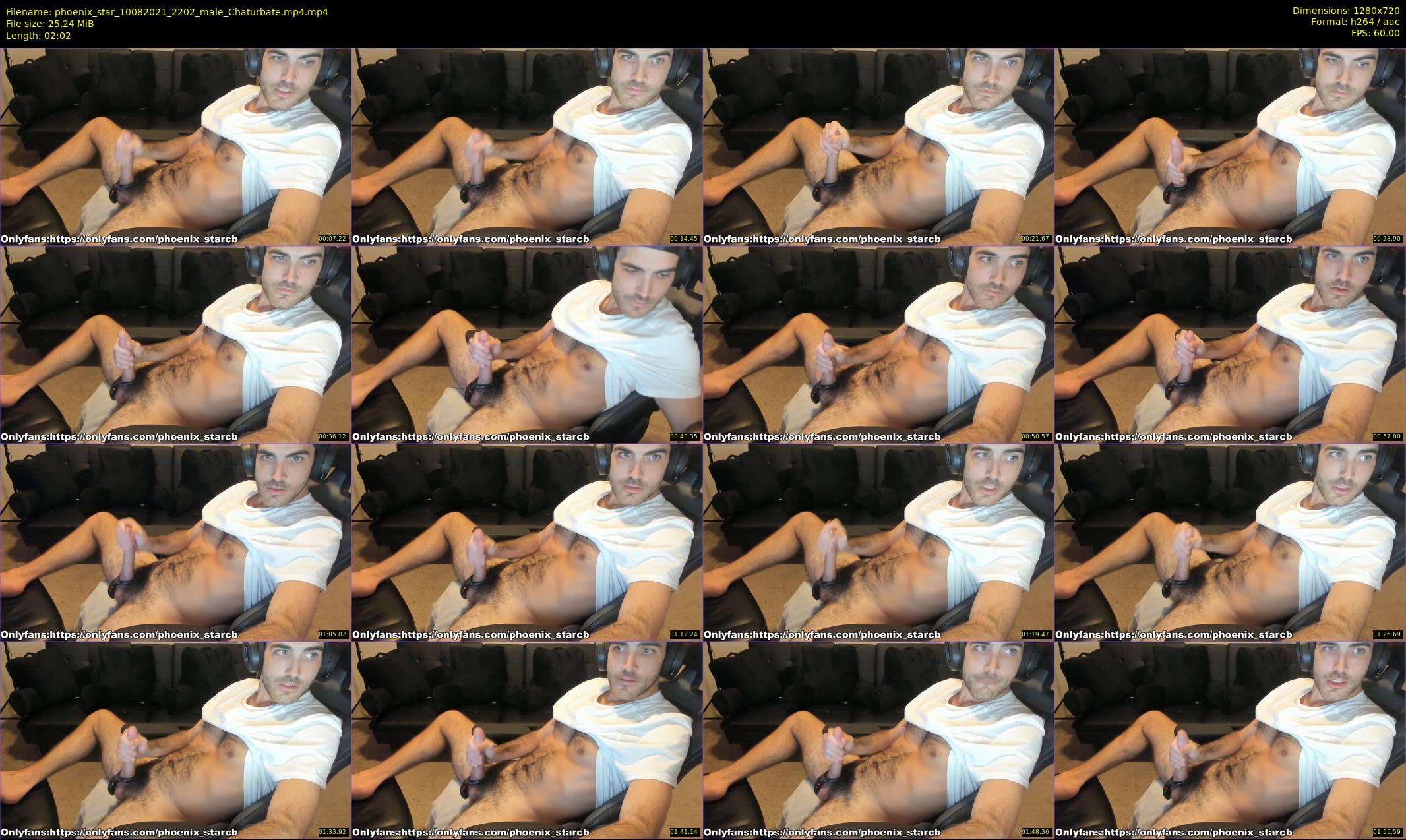 phoenix_star — 3 minute Chaturbate male cam show recording, 720p, Aug 10, 2021