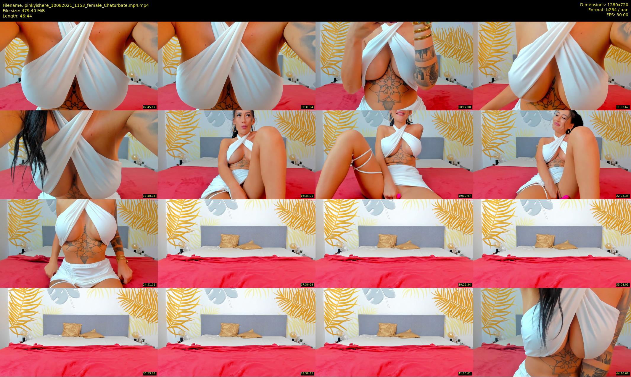 pinkyishere — 47 minute Chaturbate female cam show recording, 720p, Aug 10, 2021