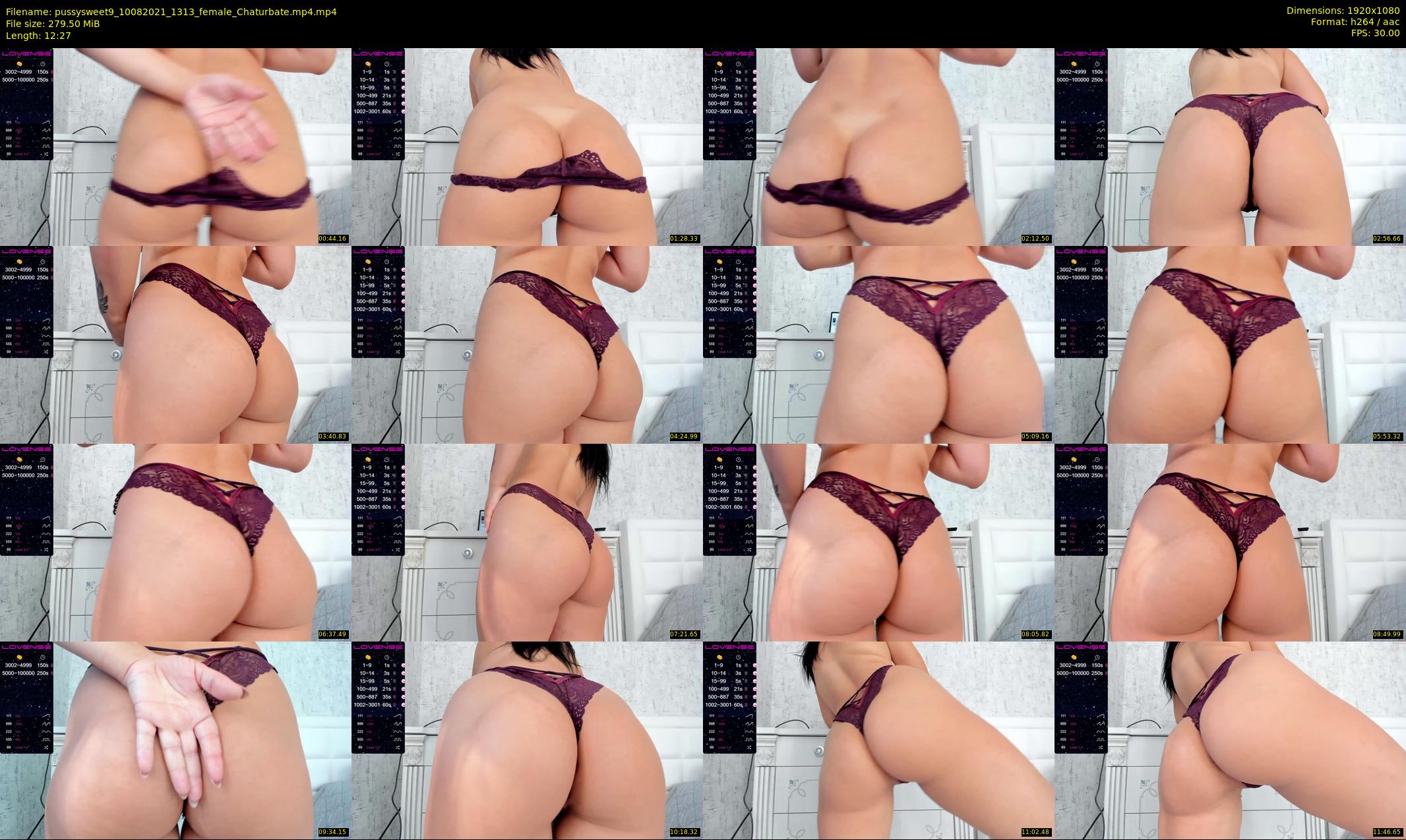pussysweet9 — 13 minute Chaturbate female cam show recording, 1080p, Aug 10, 2021