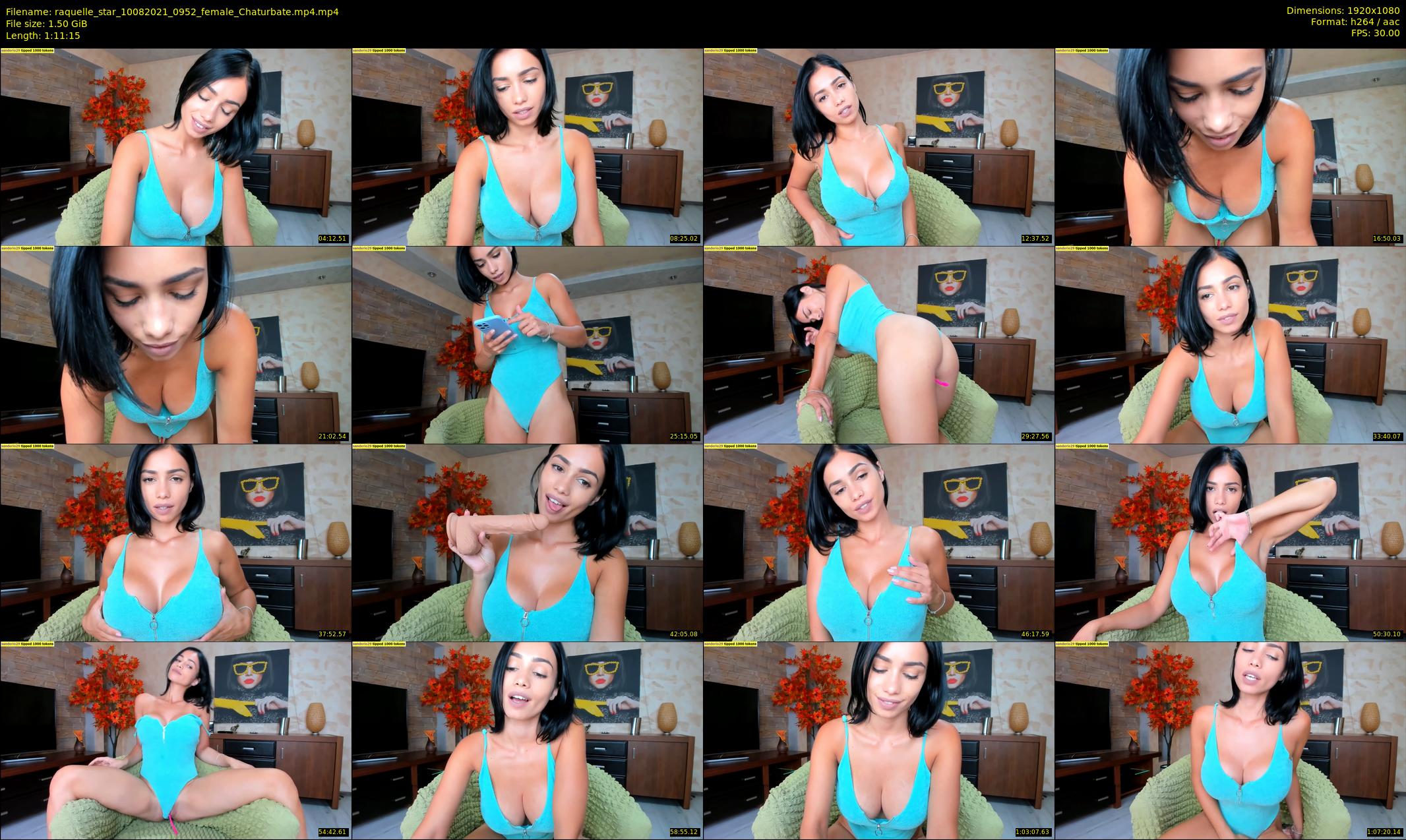 raquelle_star — 72 minute Chaturbate couple cam show recording, 1080p, Aug 10, 2021
